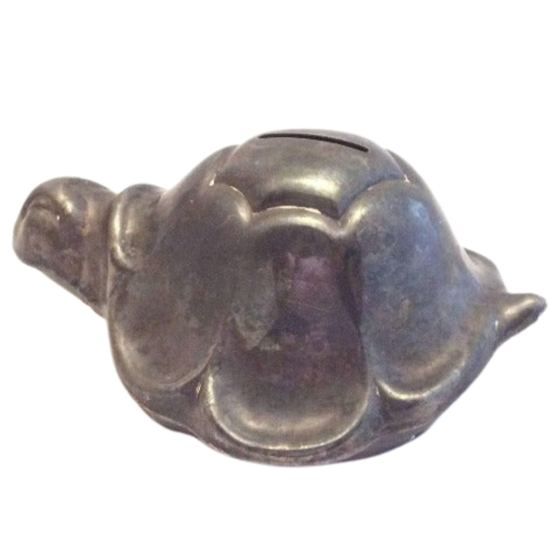 Silver Plated Coin Bank