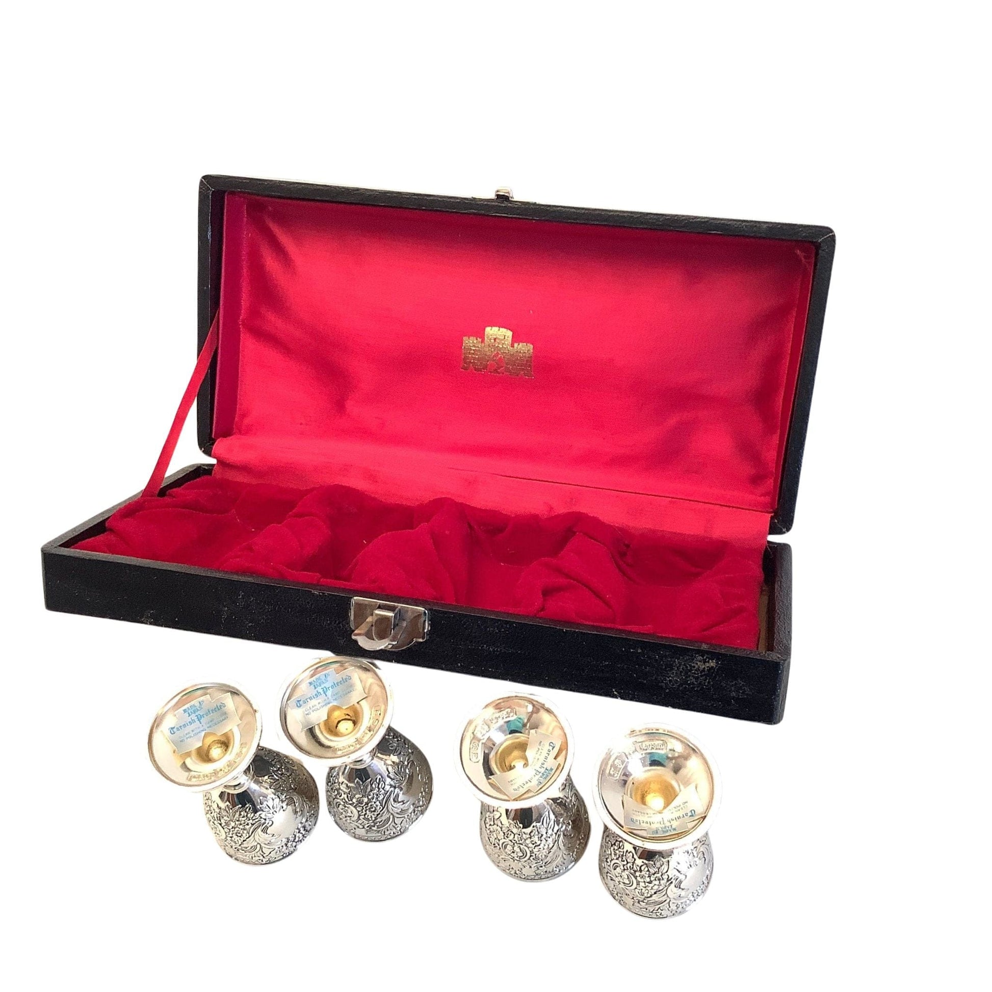 Silver Plated Goblet Set