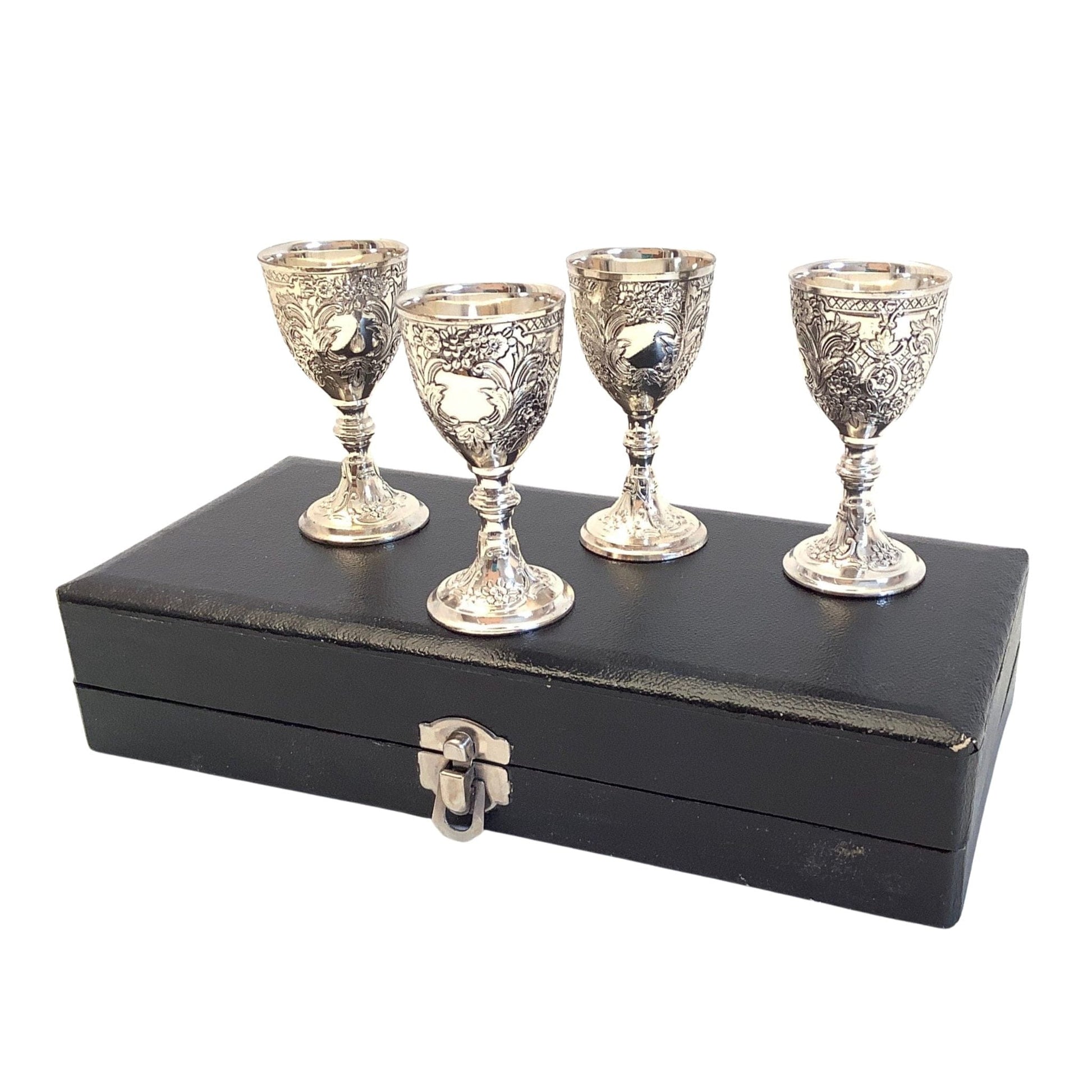 Silver Plated Goblet Set