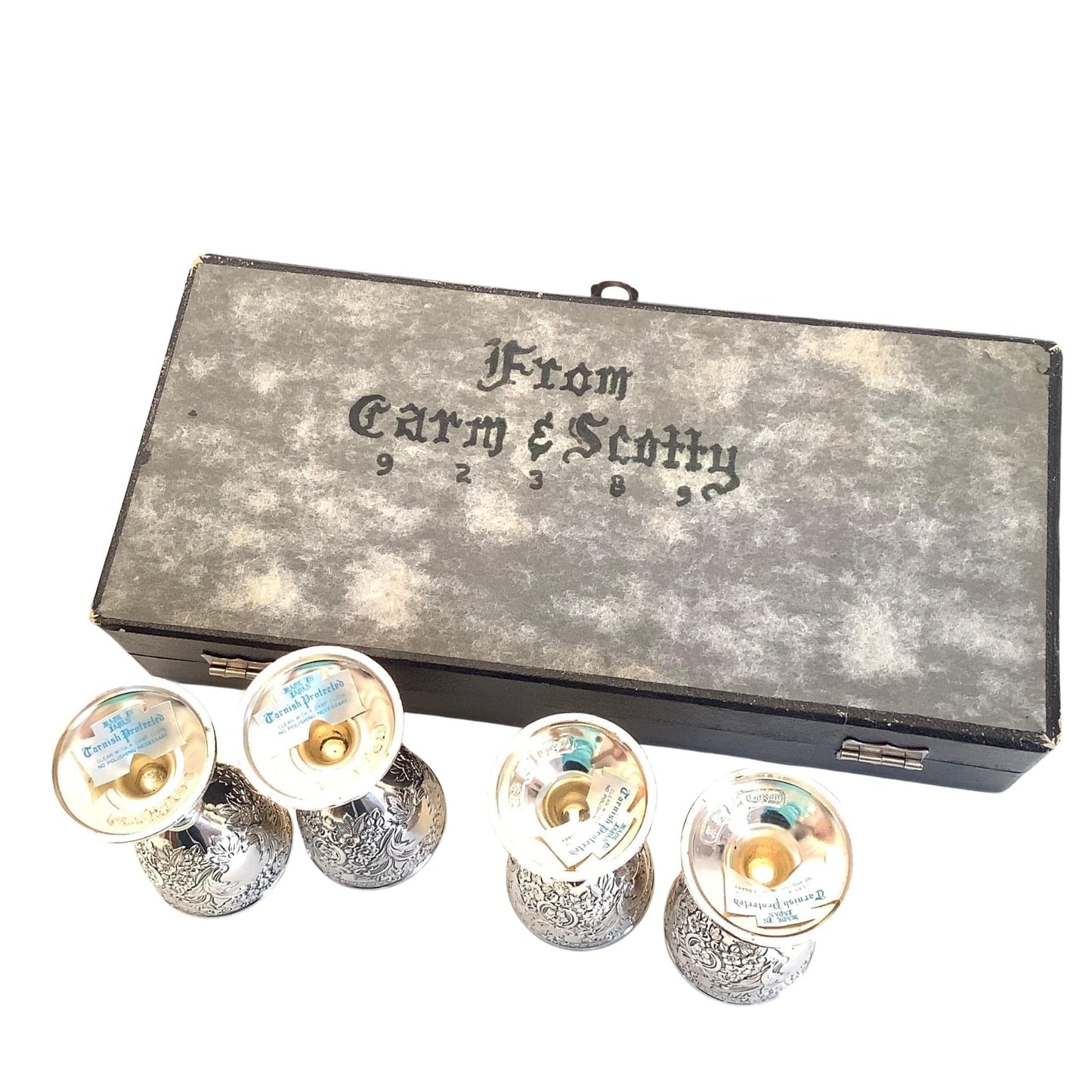 Silver Plated Goblet Set