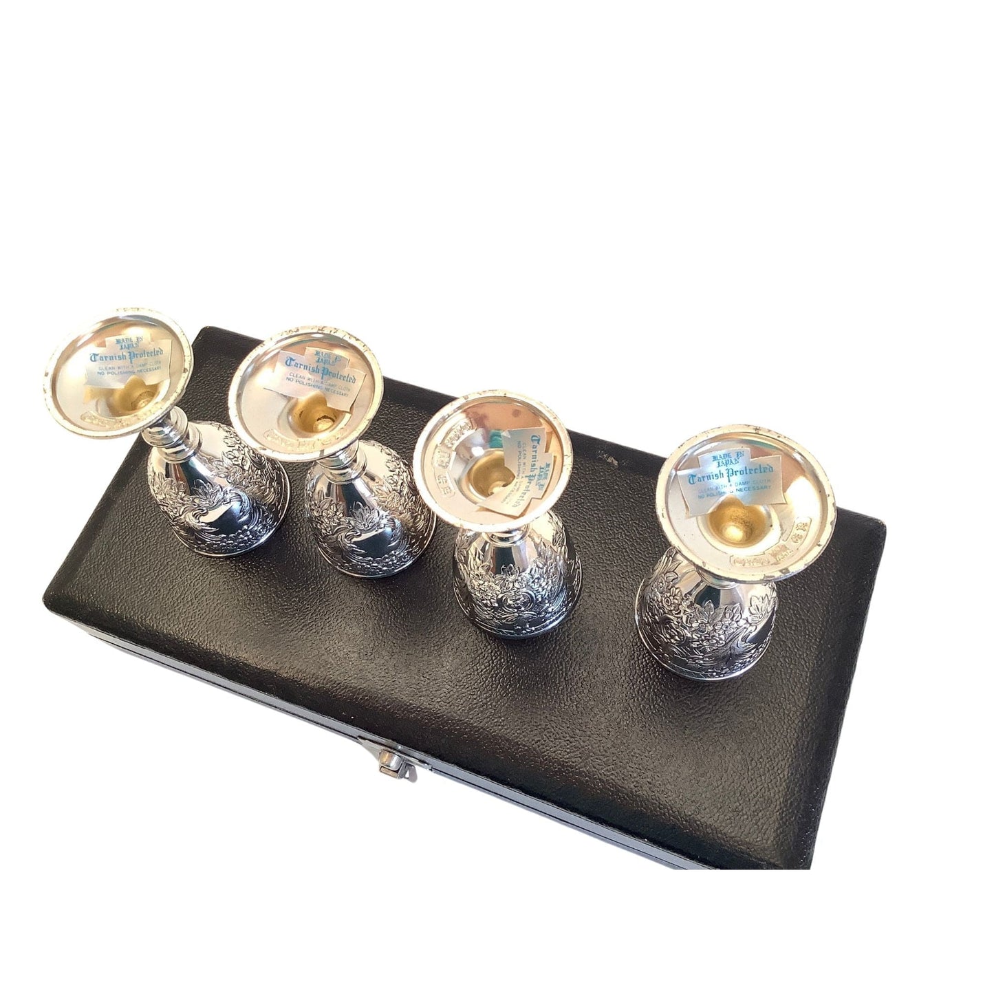 Silver Plated Goblet Set