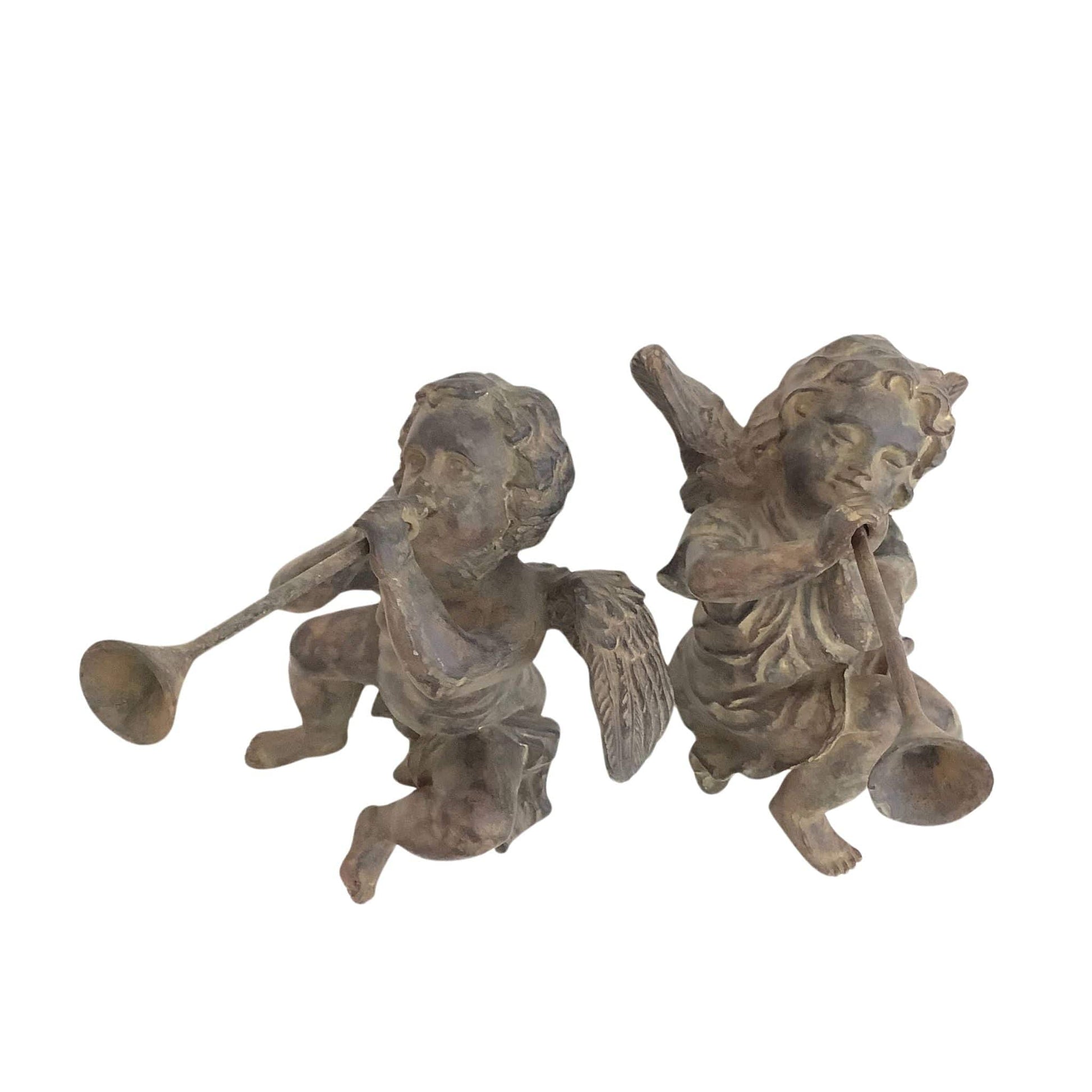 Sitting Cherub Figurines