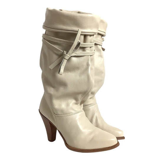 Slouchy Leather Boots