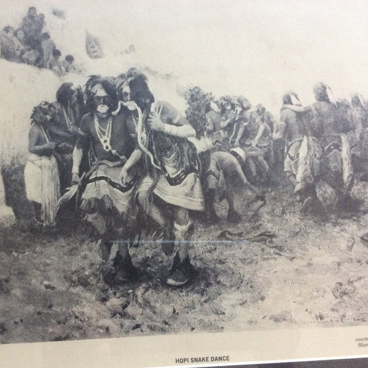 Snake Dance Framed Print