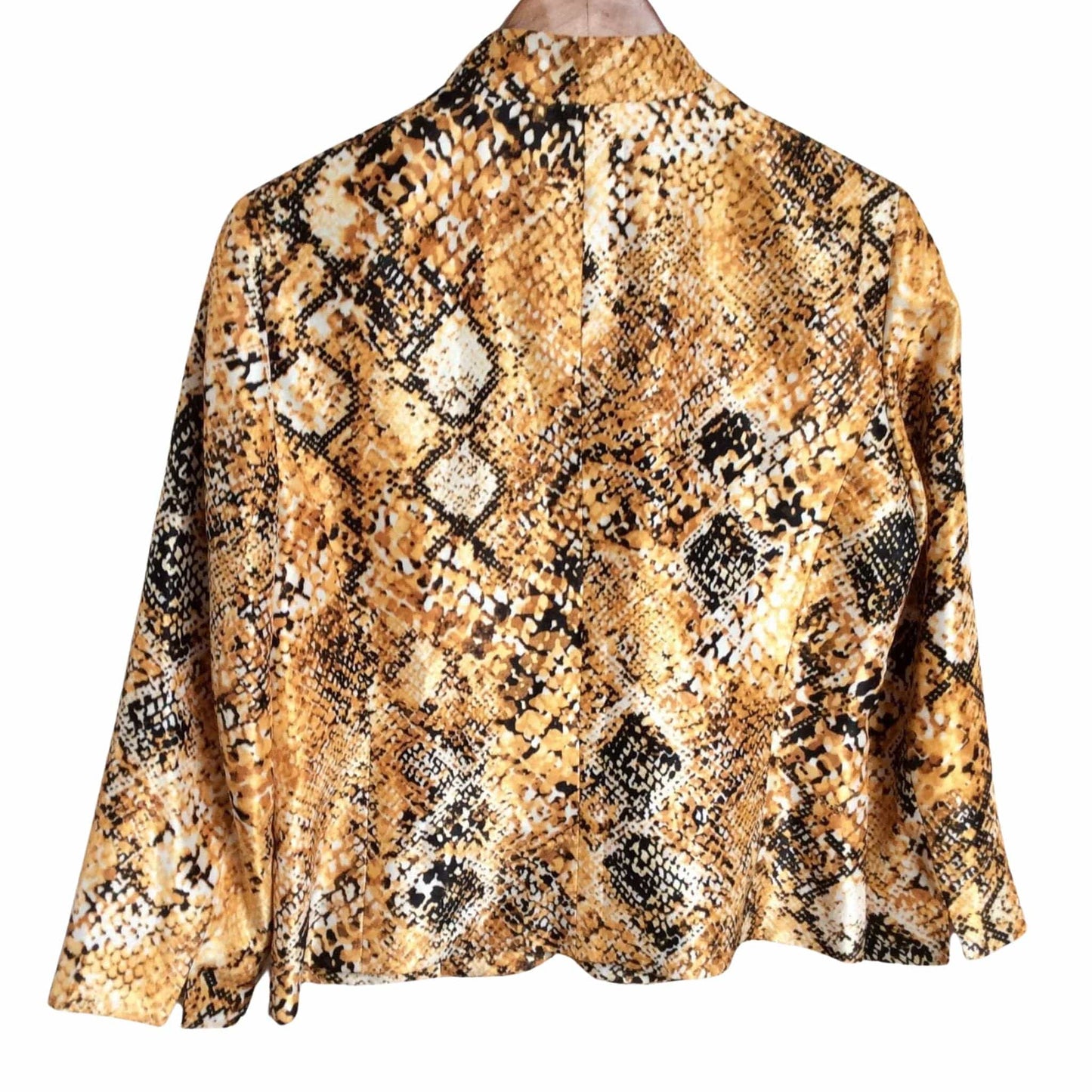 Snake Print Vintage Blazer