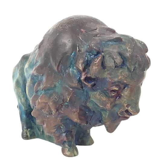 Southwestern Bison Figurine