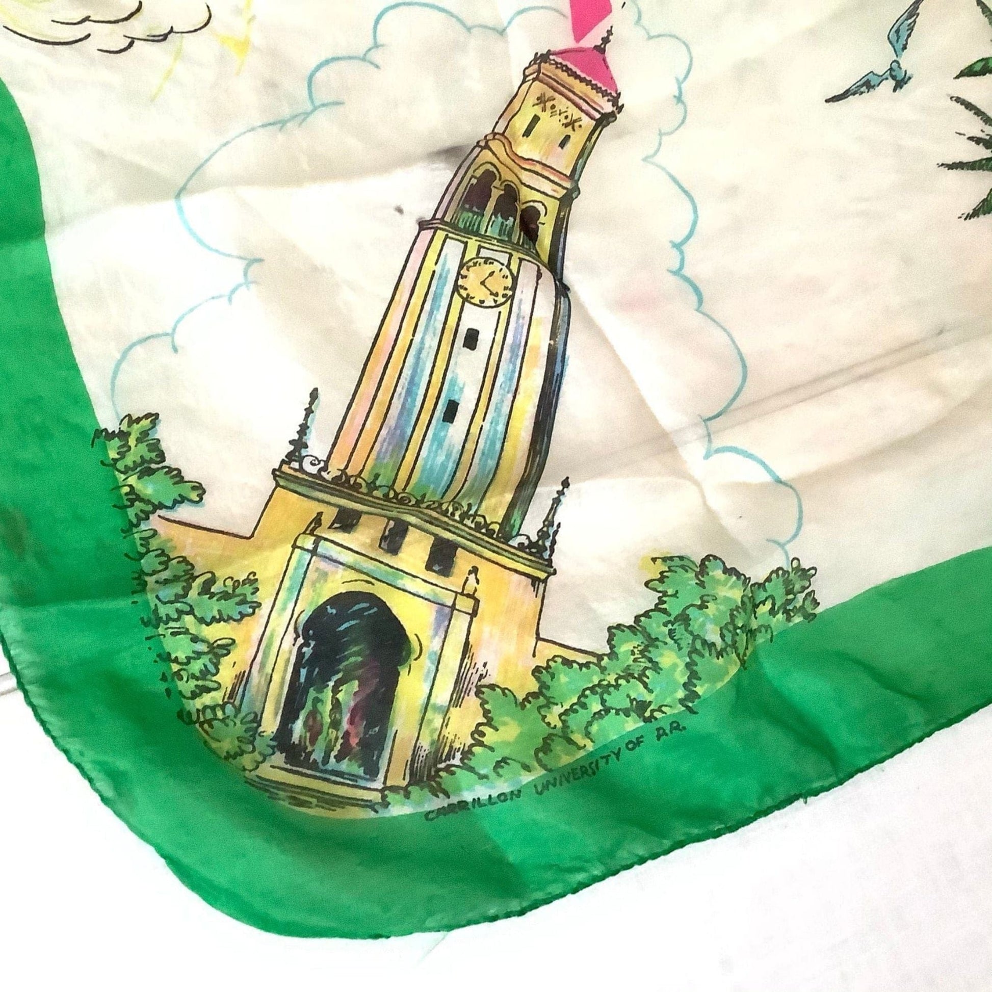 Souvenir Silk Scarf