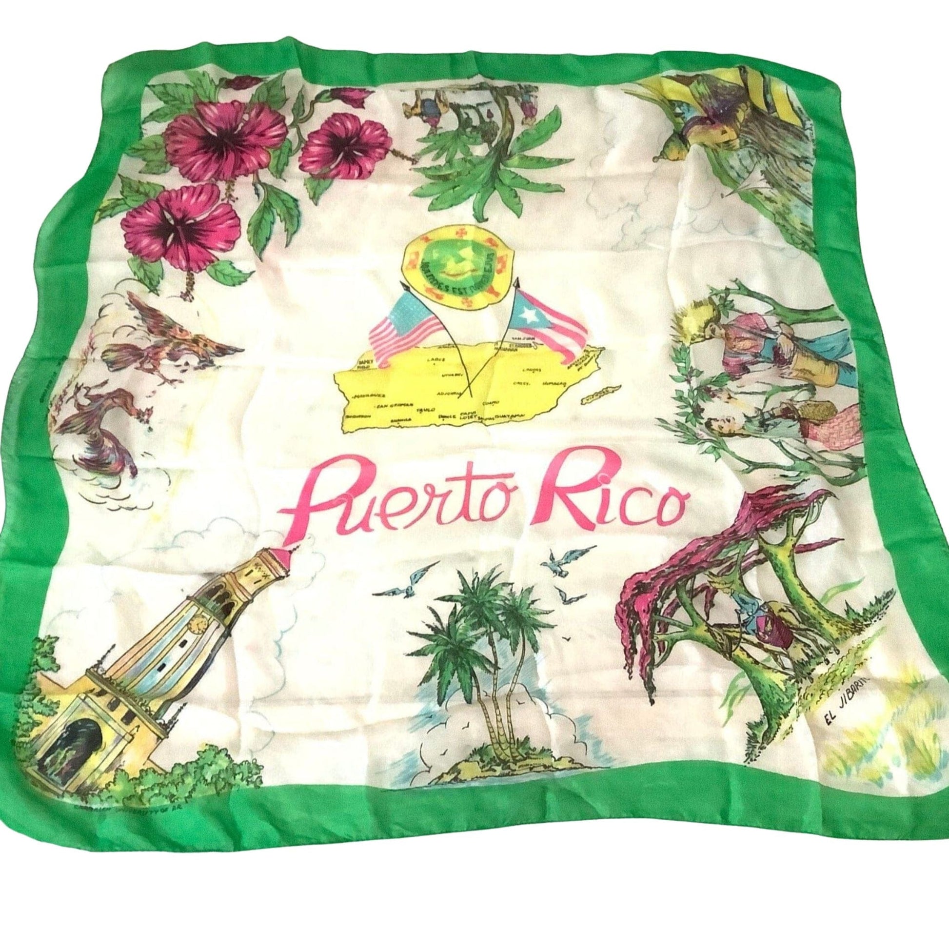 Souvenir Silk Scarf