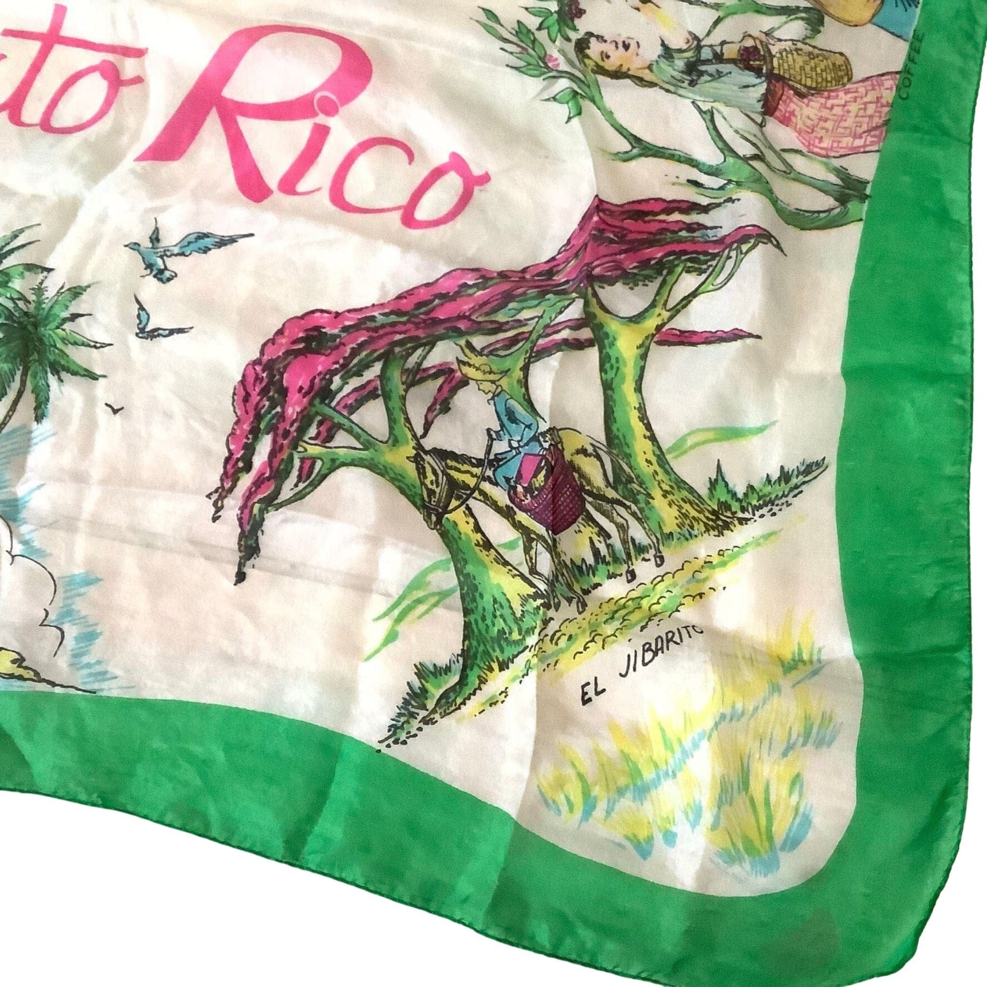Souvenir Silk Scarf
