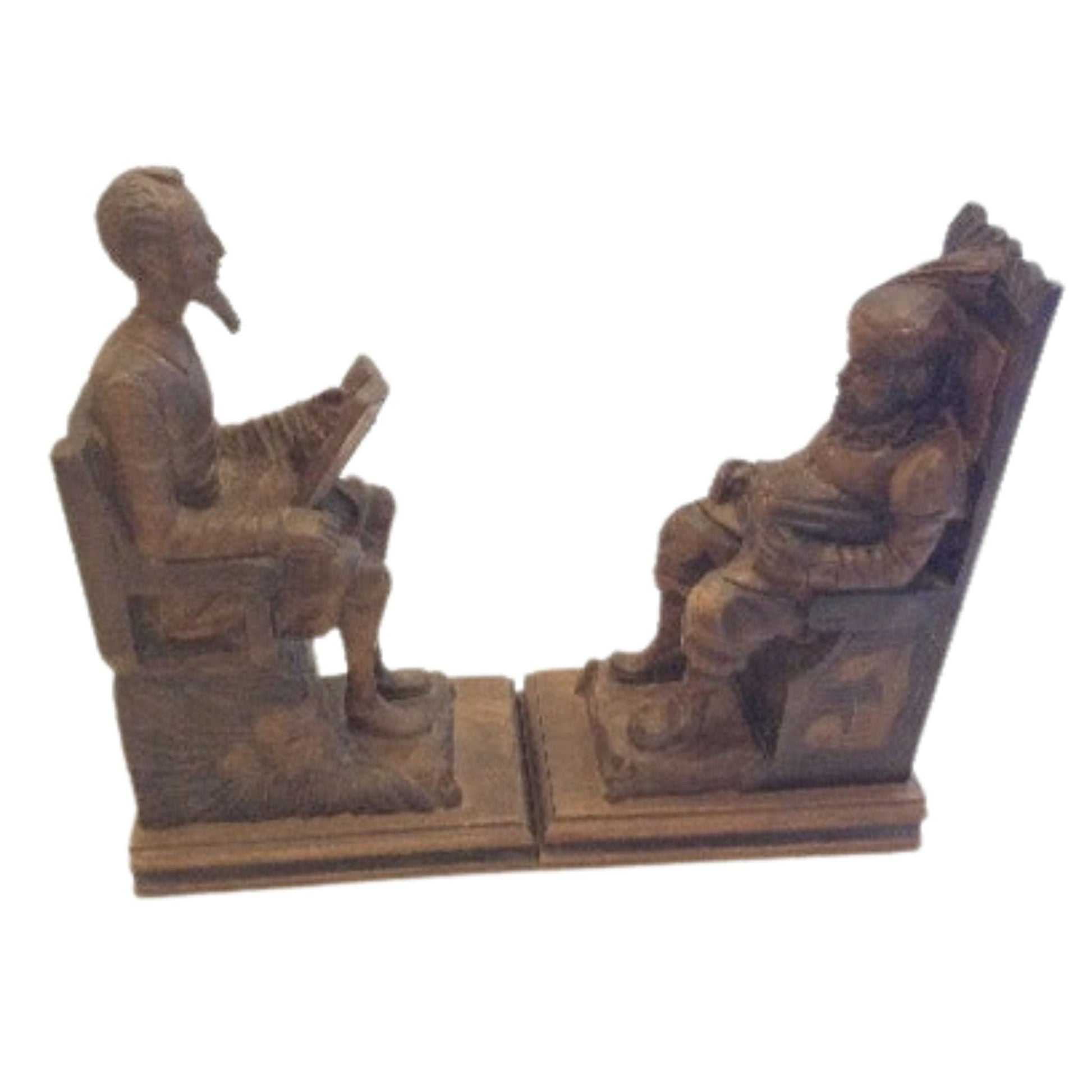 Spanish Figural Bookends