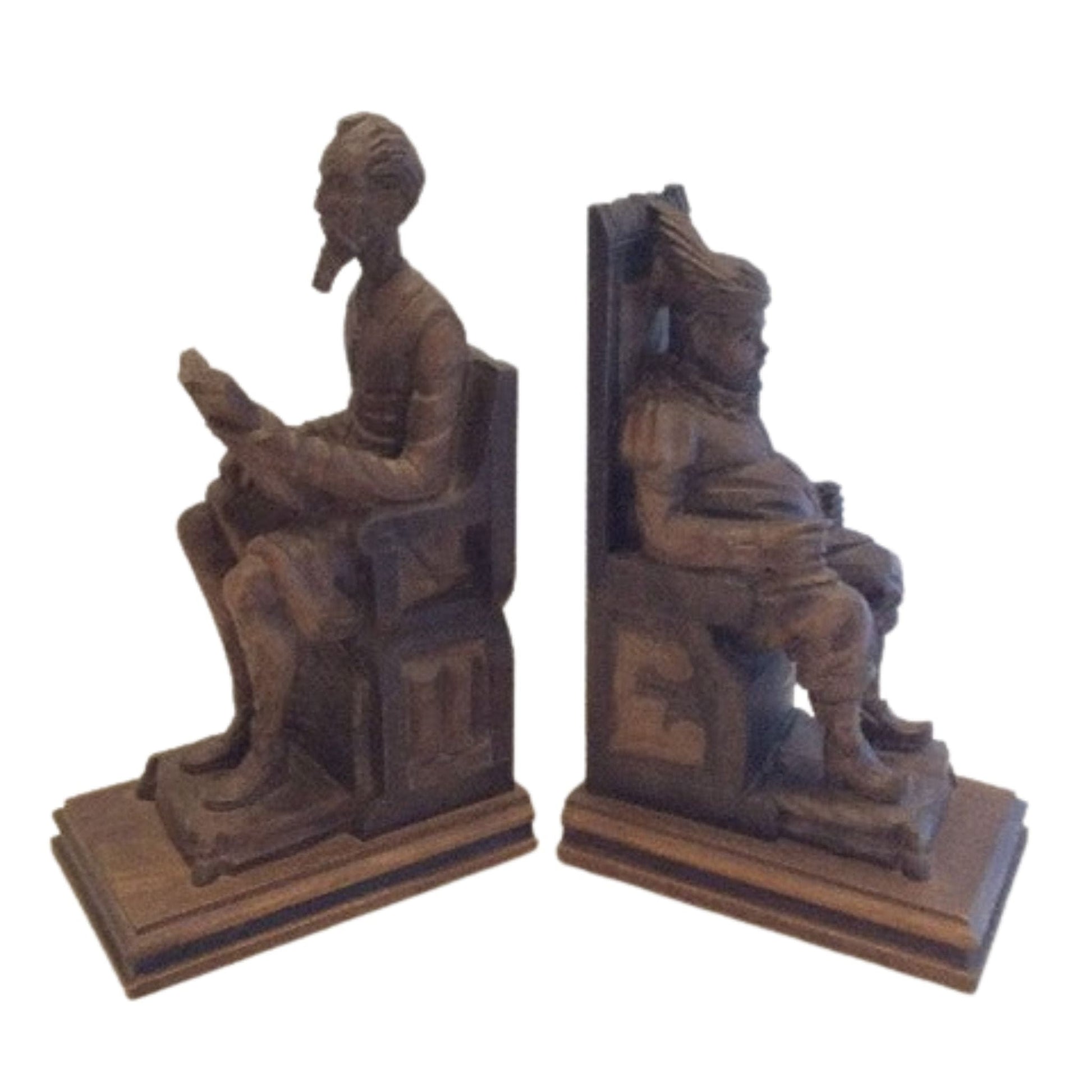 Spanish Figural Bookends