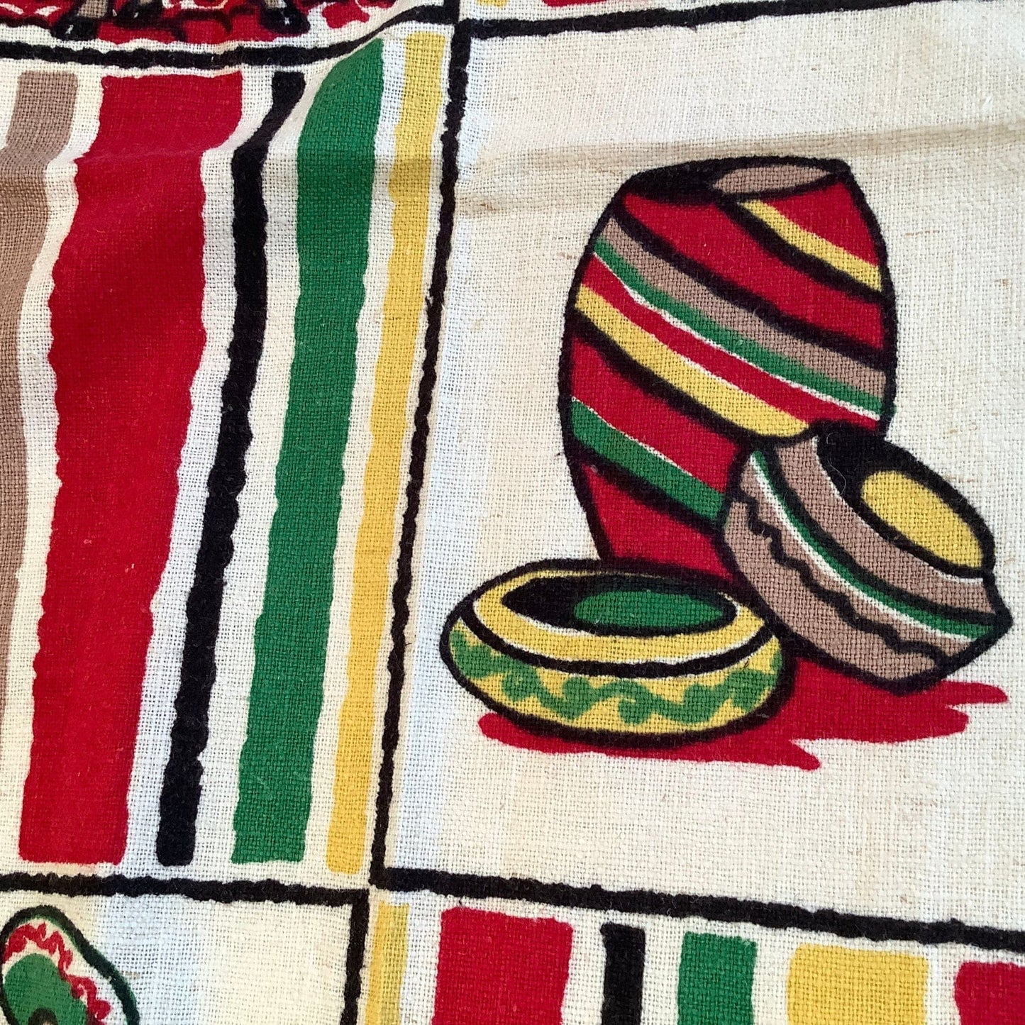 Spanish Revival Cotton Table Runner
