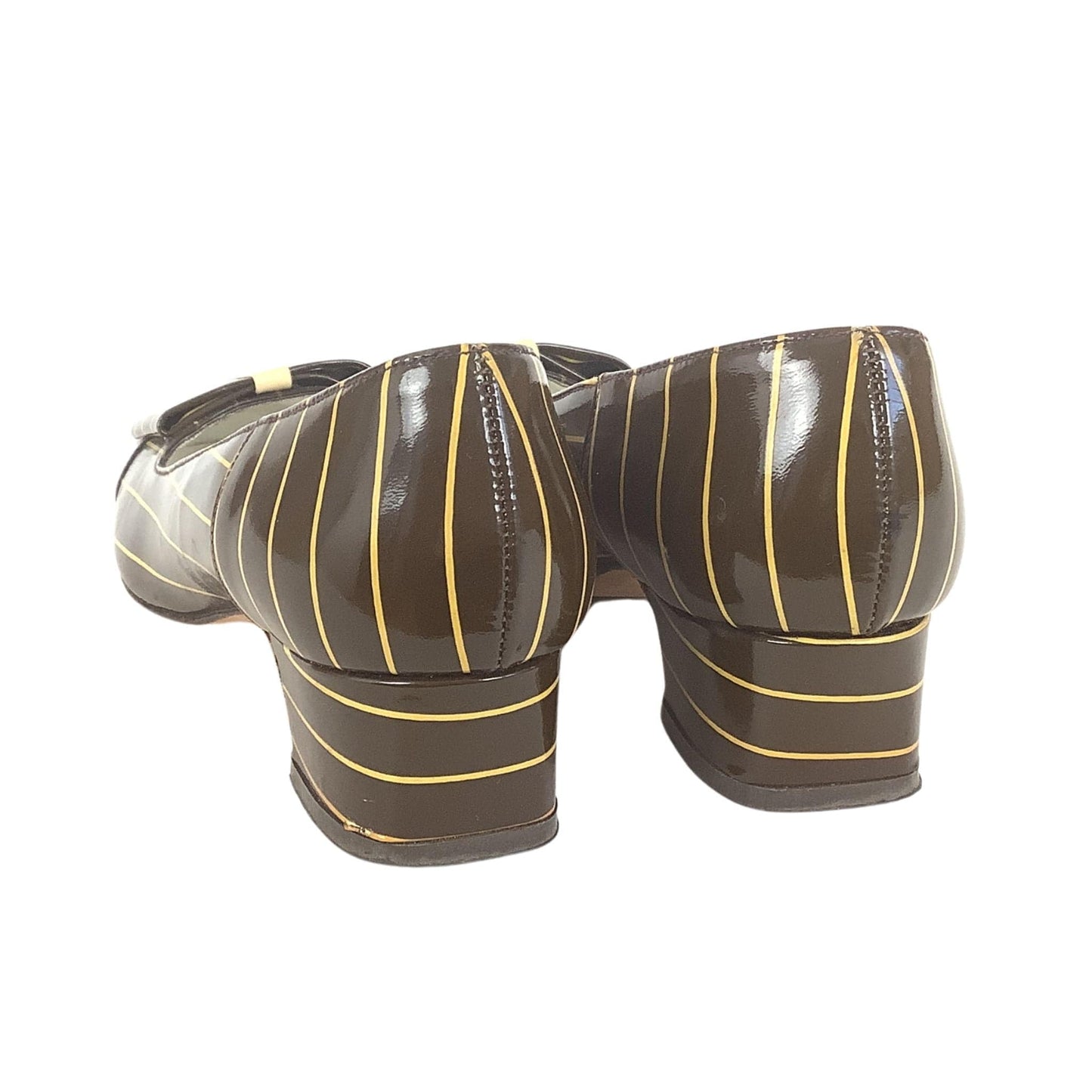 Striped 1960s Heels