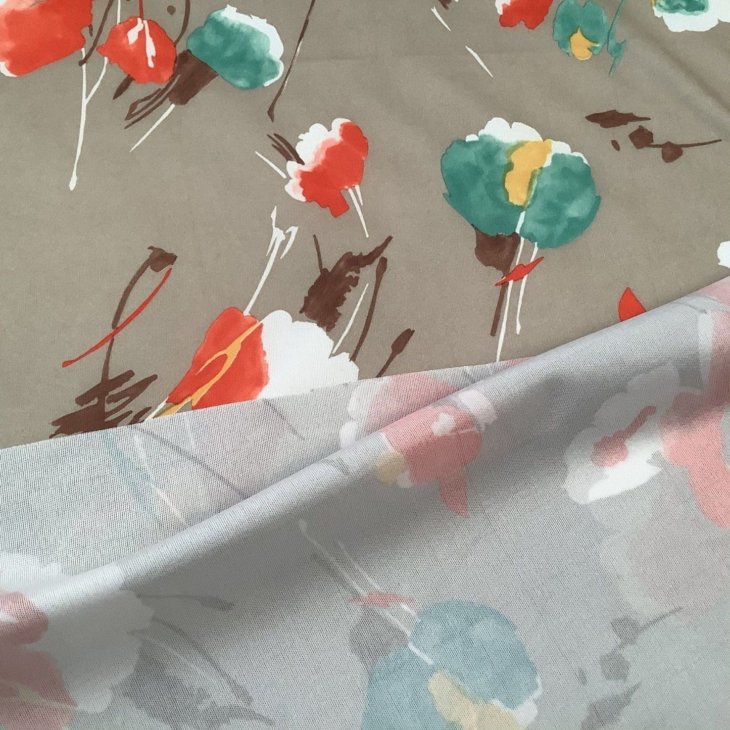 Stylized Floral Fabric