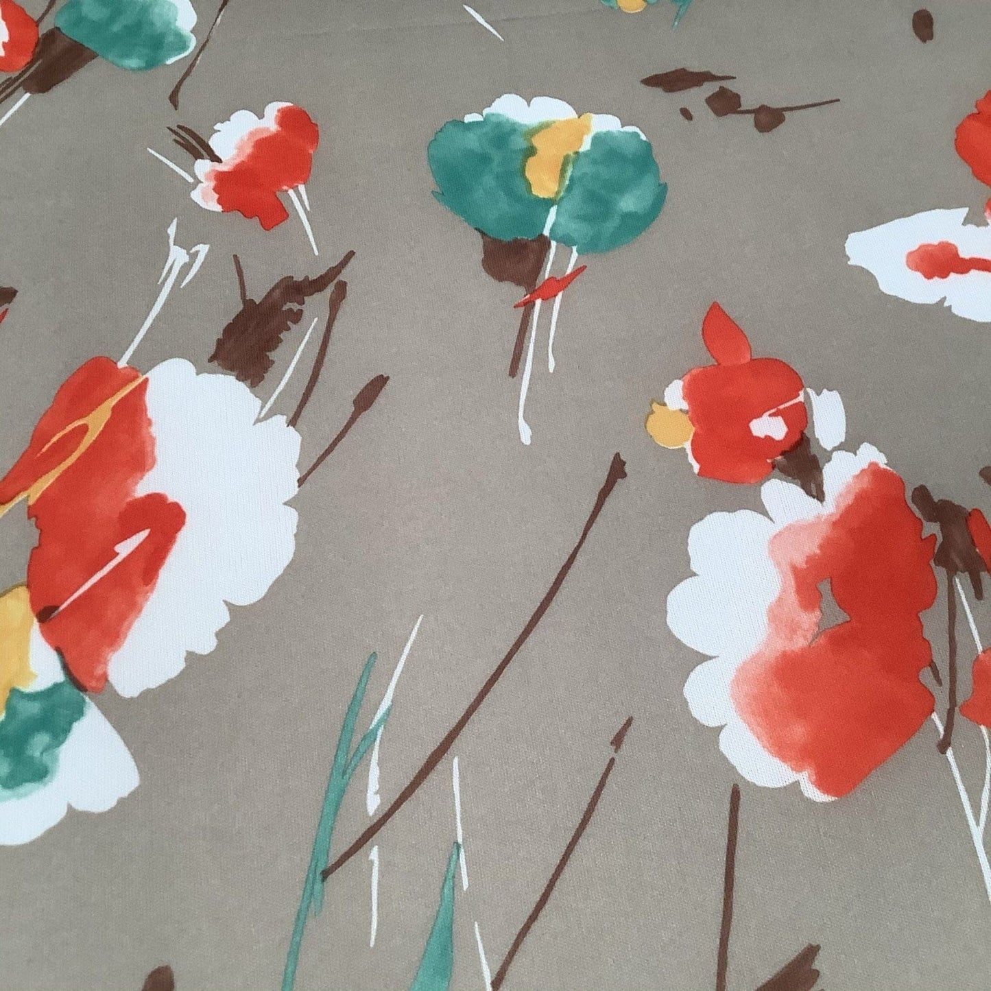 Stylized Floral Fabric