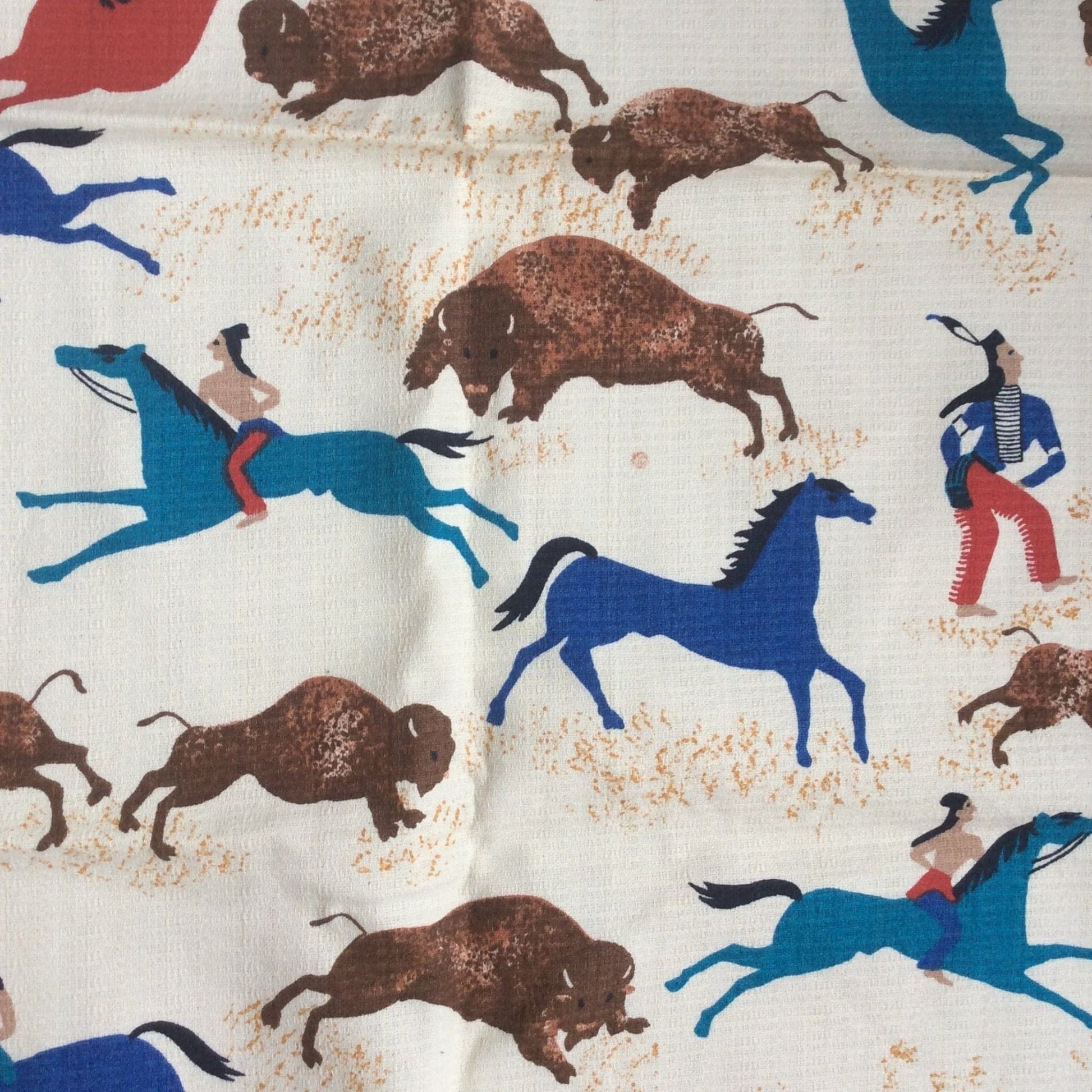 Stylized Southwestern Fabric