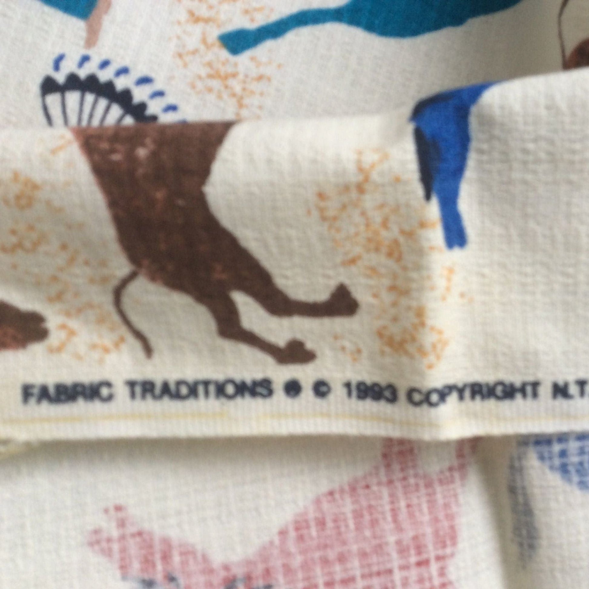 Stylized Southwestern Fabric