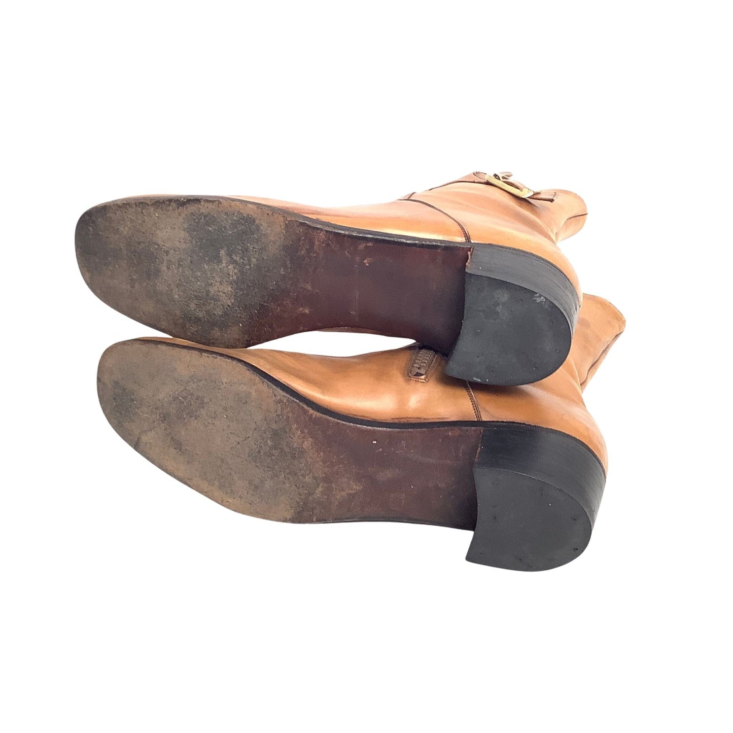 Tan Leather Ankle Boots