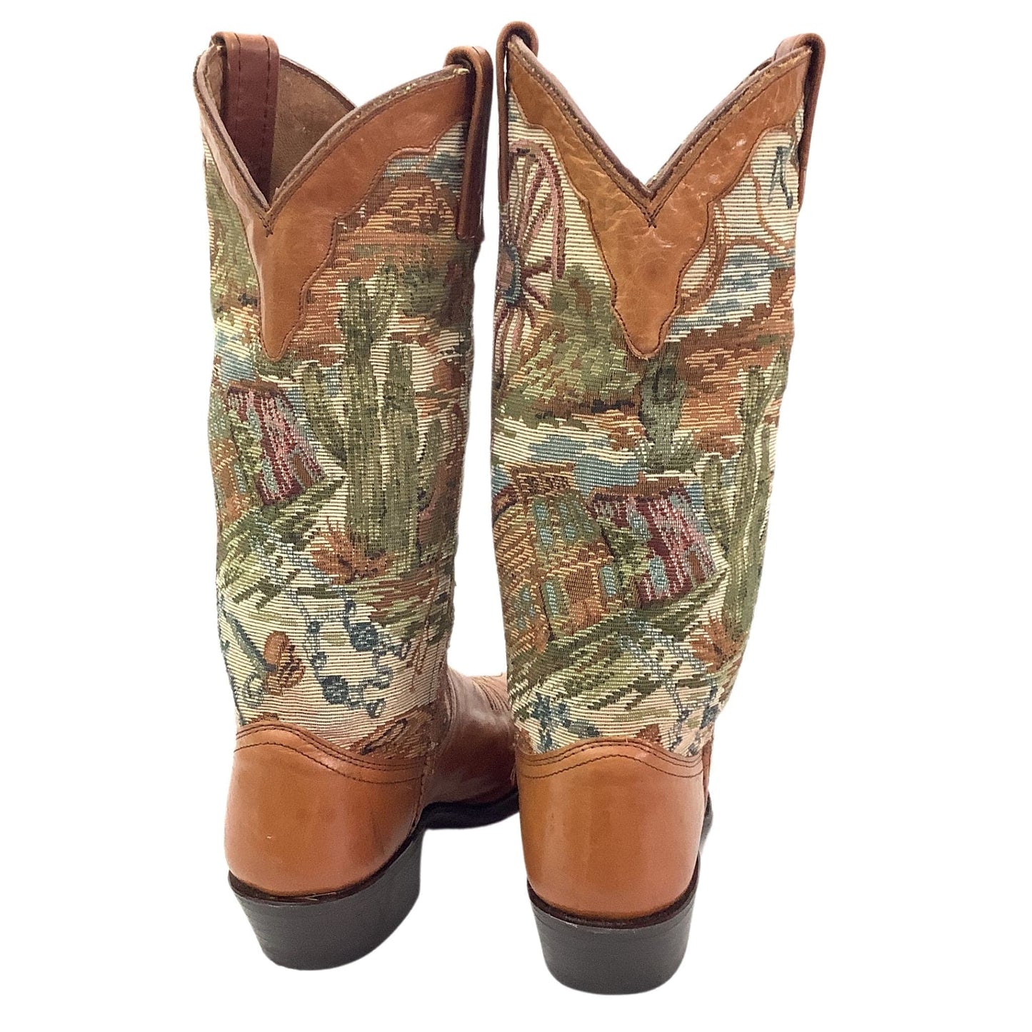 Tapestry Cowboy Boots