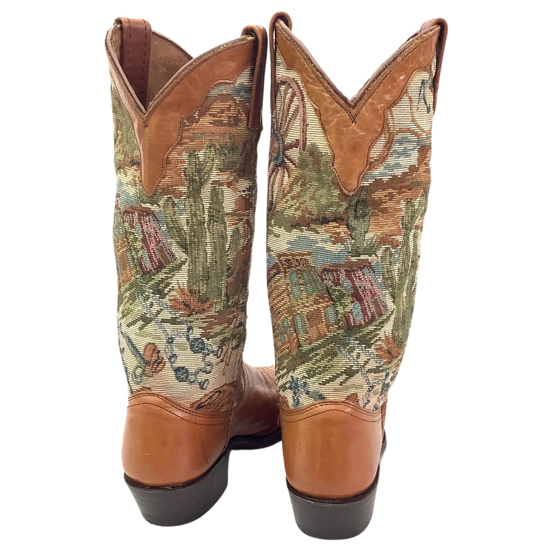 Tapestry Cowboy Boots