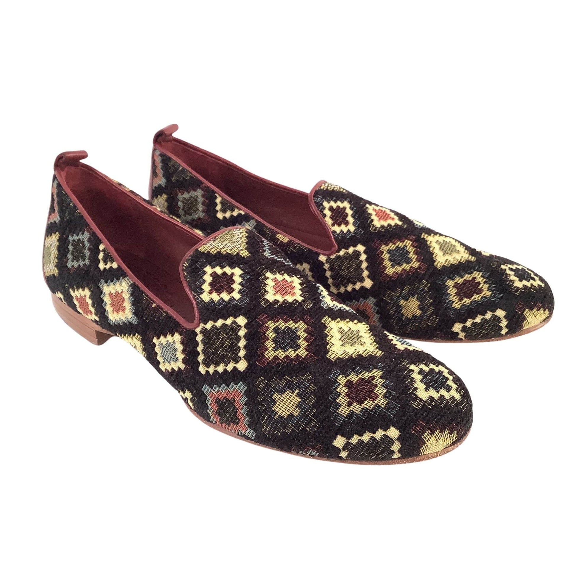 Tapestry Flat Loafers