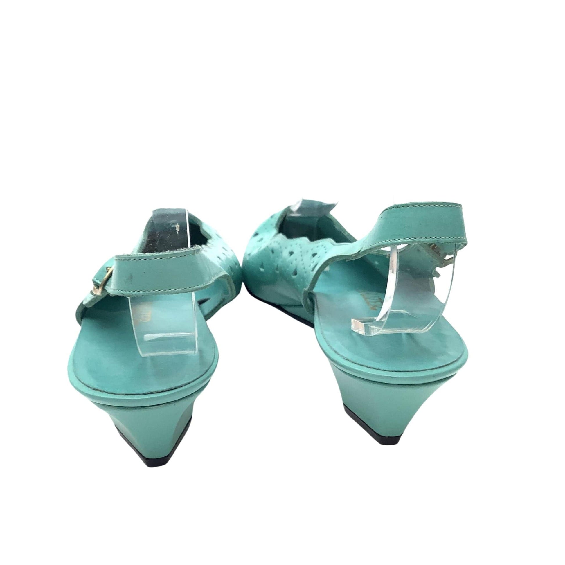 Teal-Blue Vintage Heels