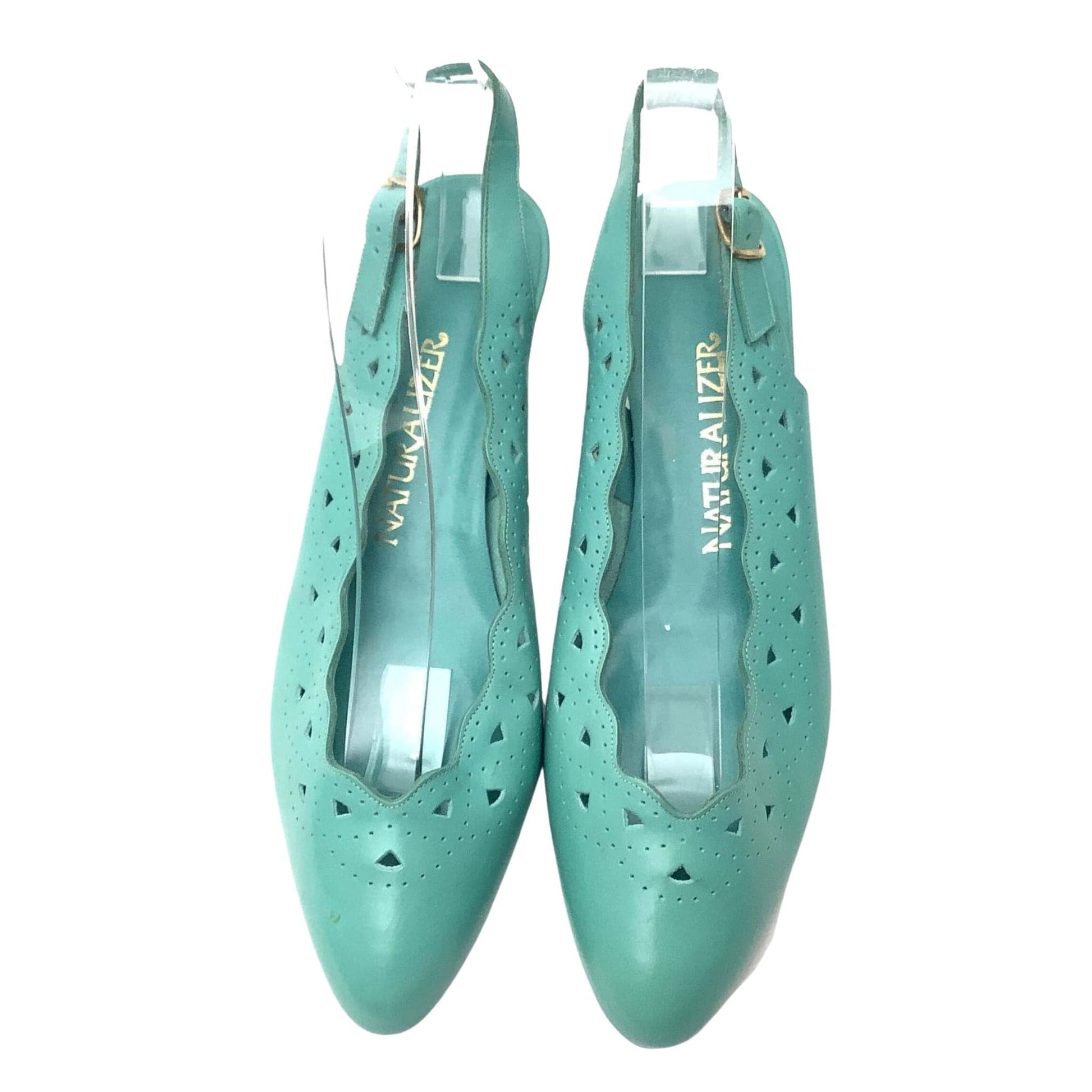 Teal-Blue Vintage Heels