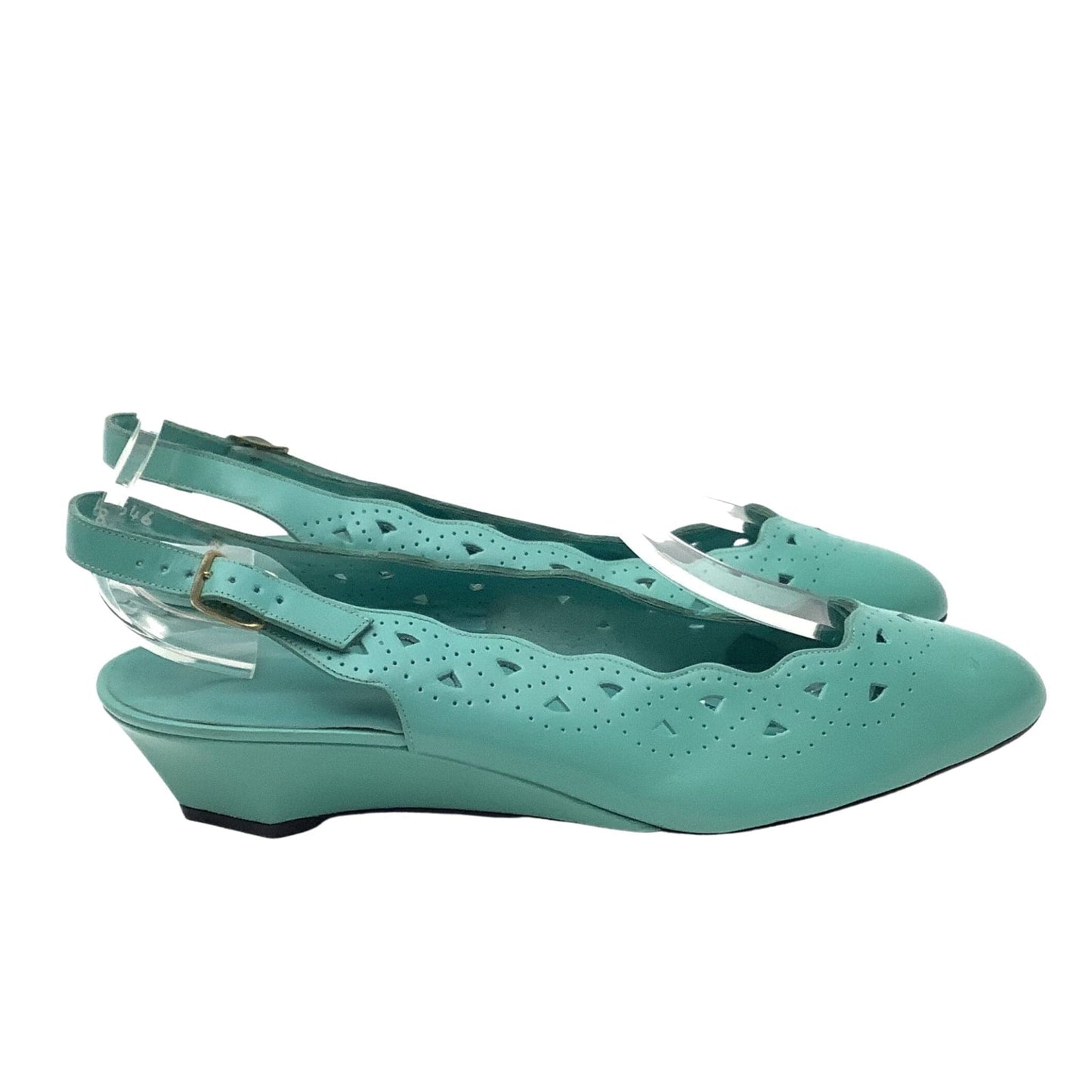 Teal-Blue Vintage Heels