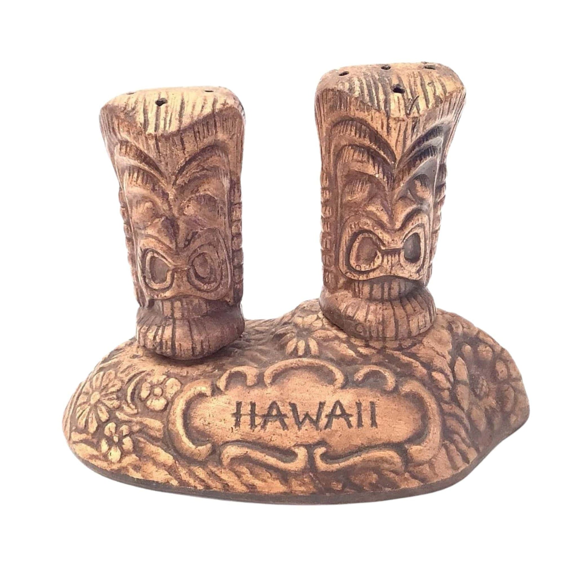 Tiki Salt Pepper Shakers