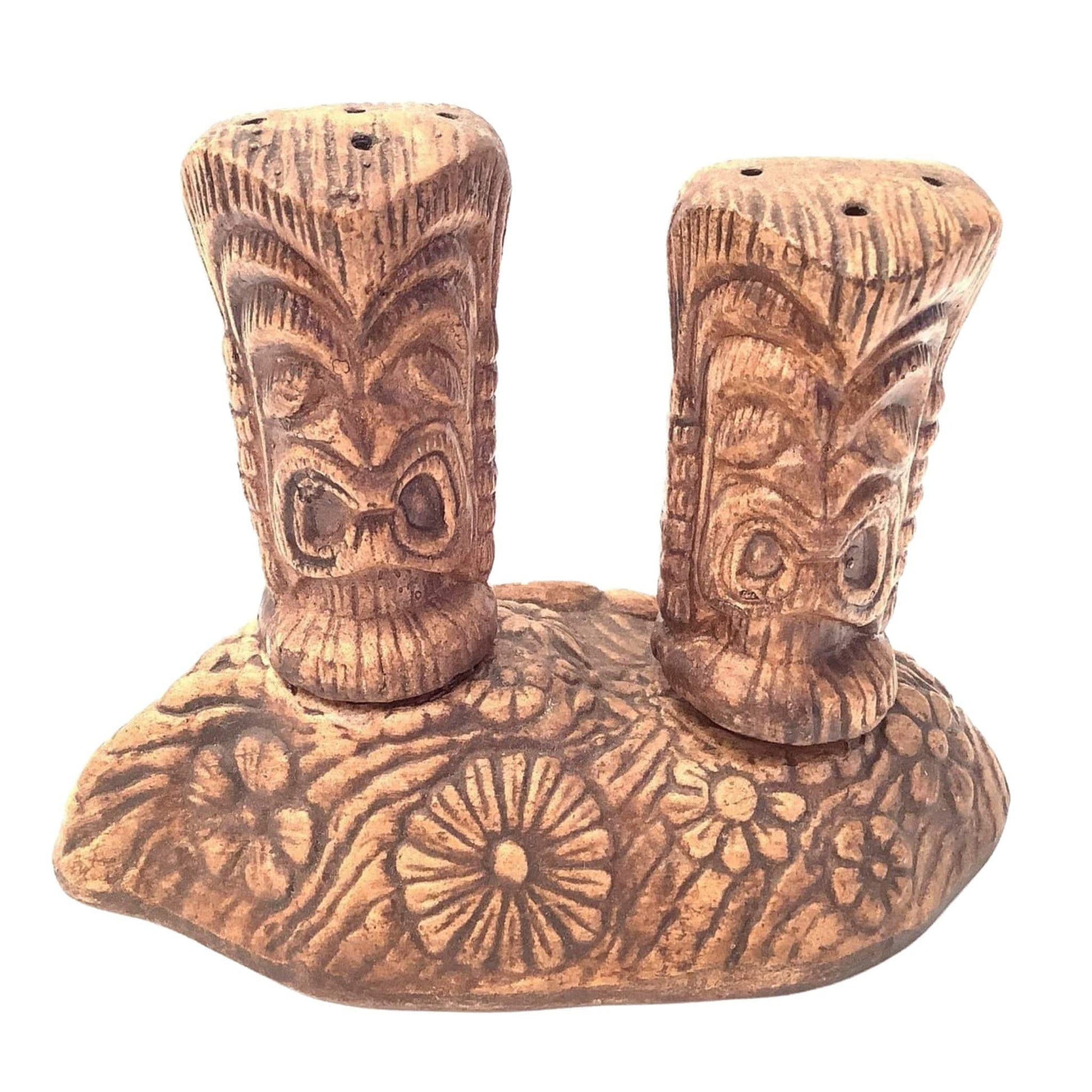 Tiki Salt Pepper Shakers