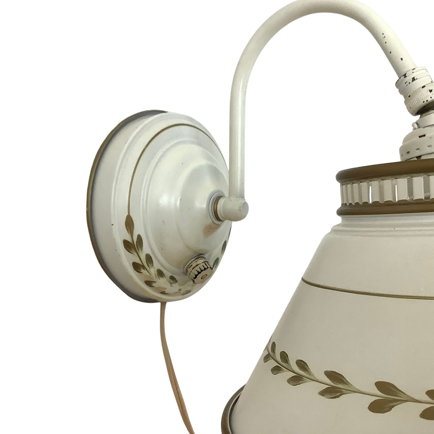 Toleware Sconce Lamp