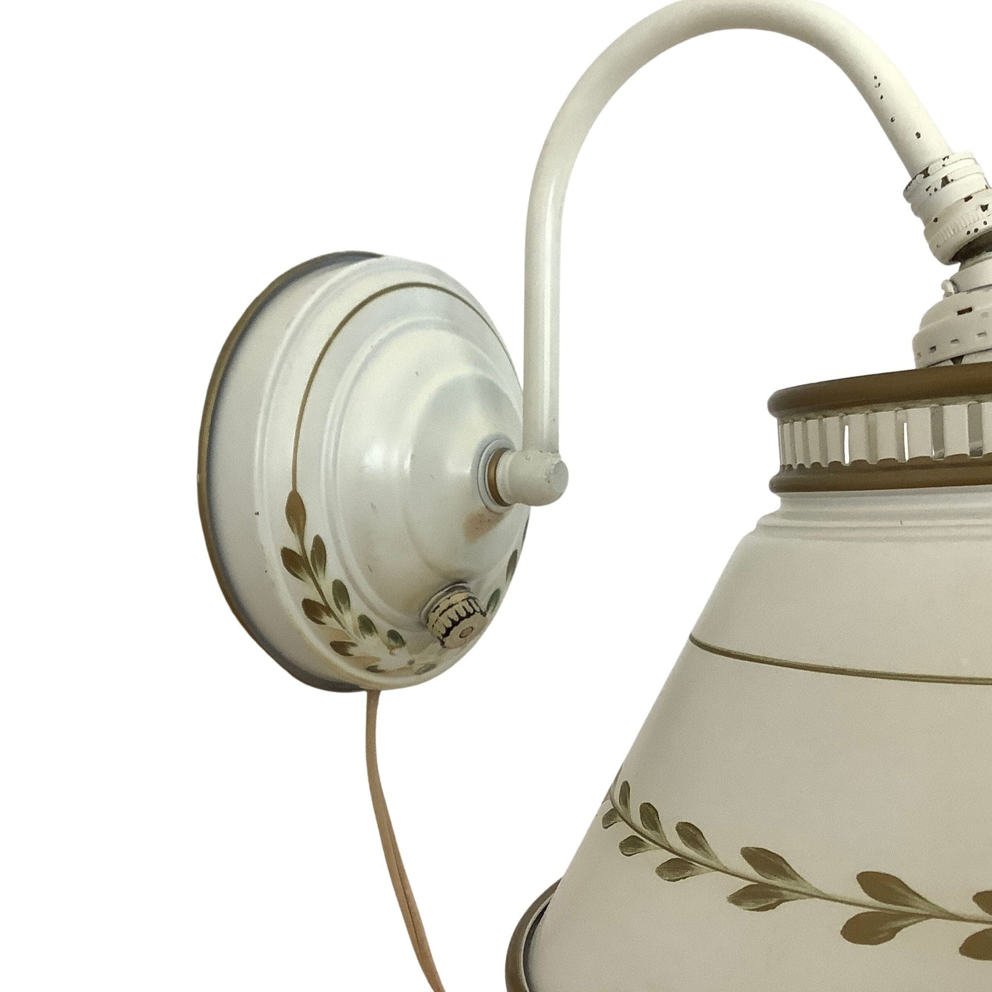 Toleware Sconce Lamp