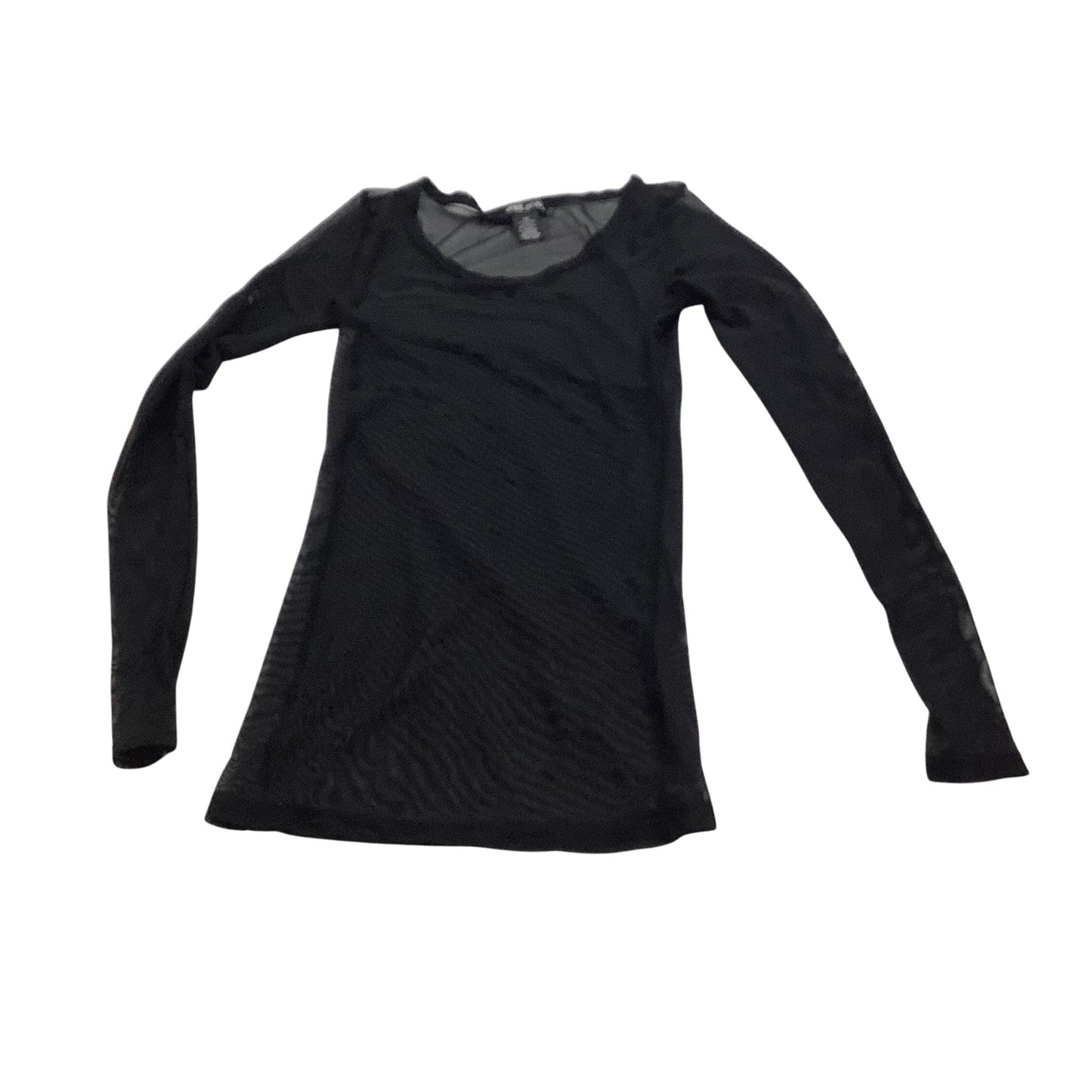 Vintage Transparent Black T-Shirt - Y2K Fashion