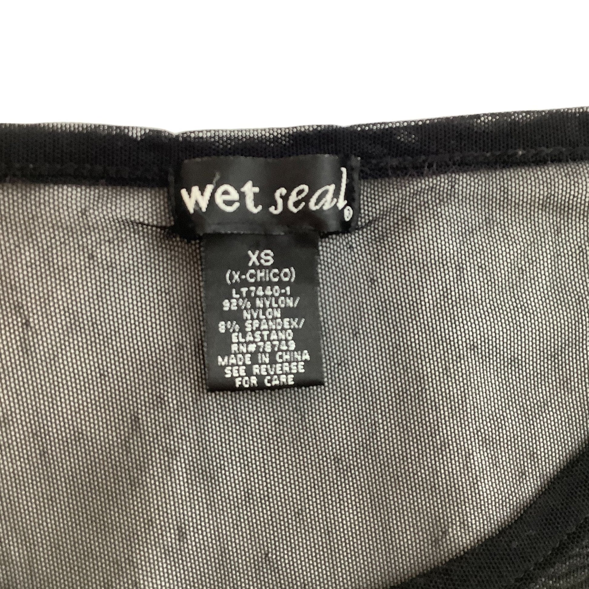 Vintage Transparent Black T-Shirt - Y2K Fashion