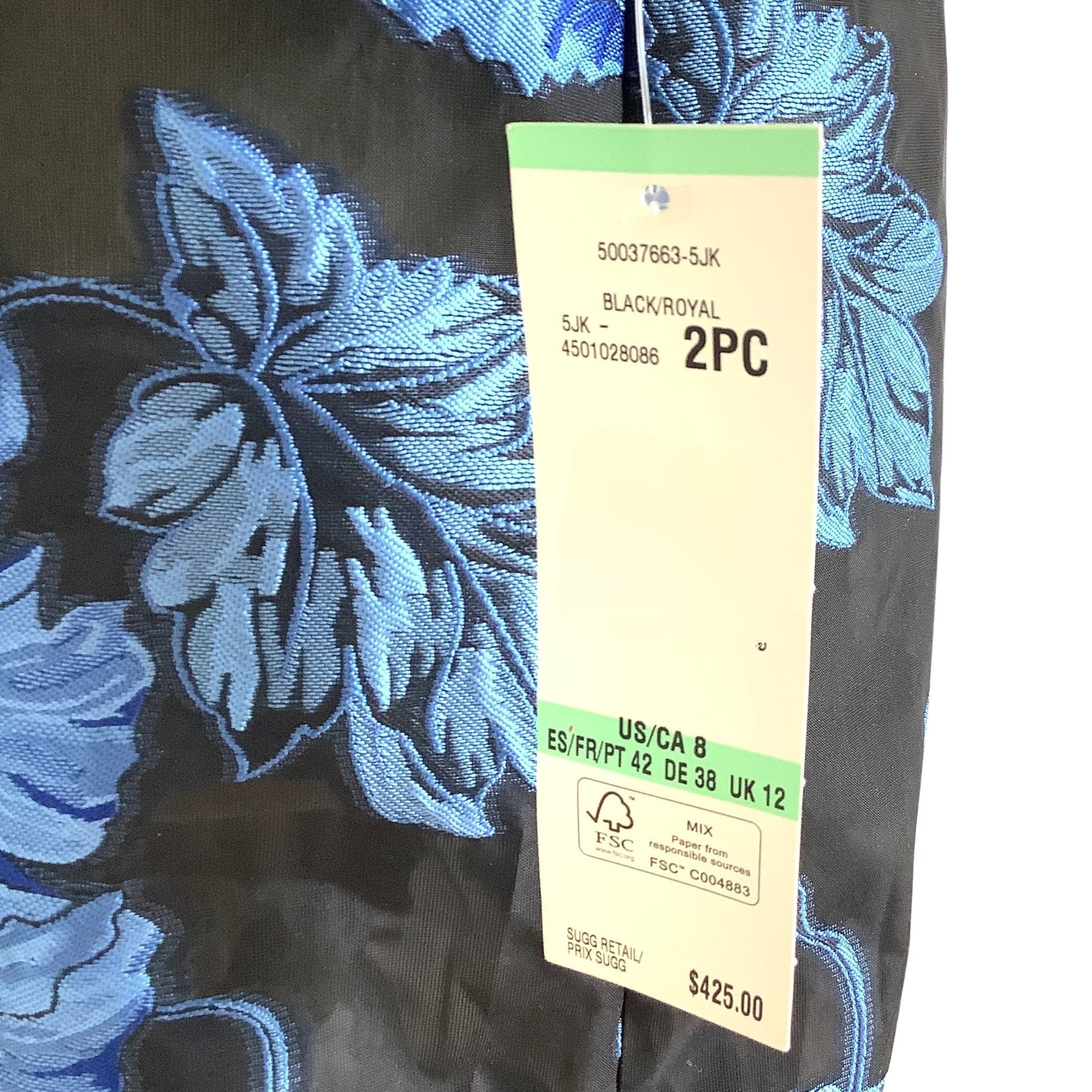 Transparent Brocade Coat