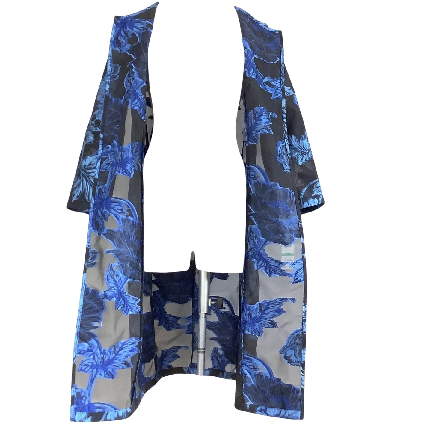 Transparent Brocade Coat