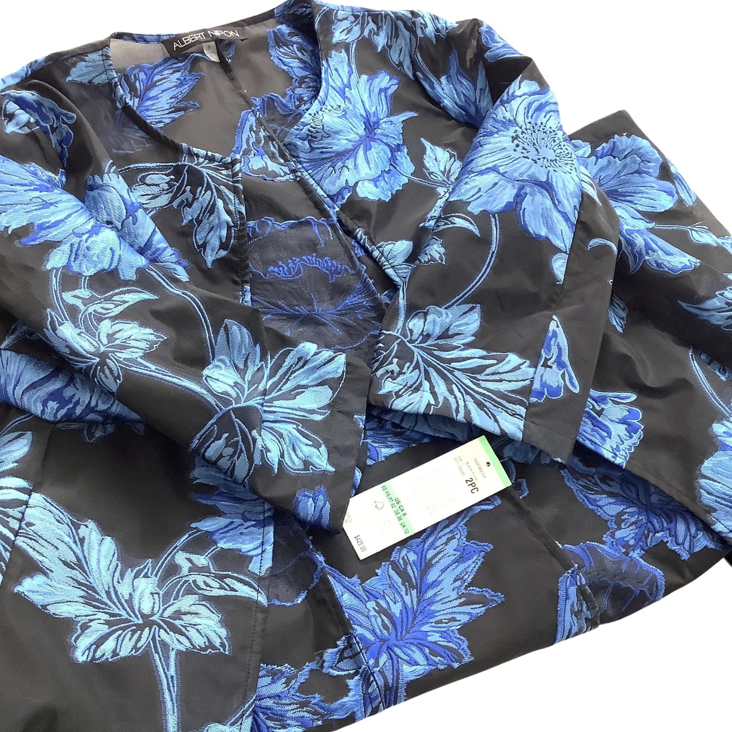 Transparent Brocade Coat