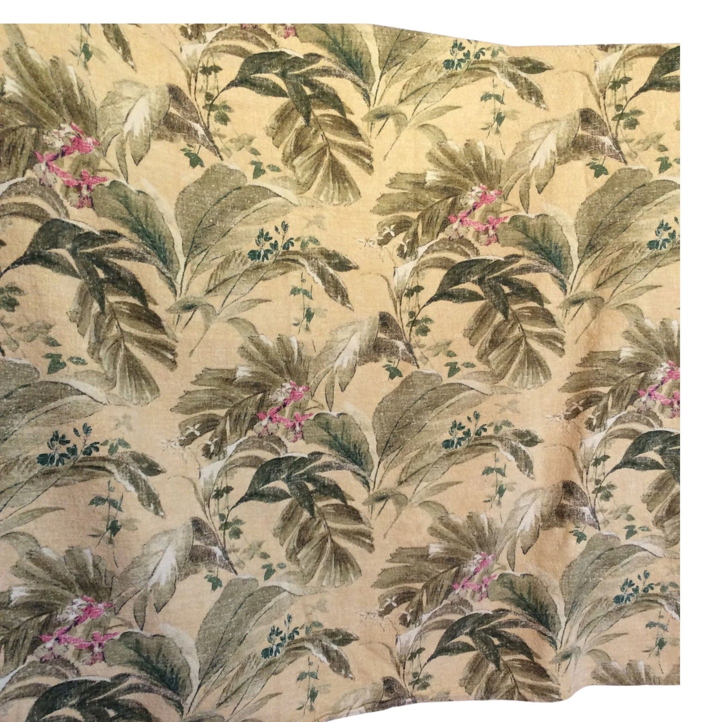 Tropical Barkcloth Fabric
