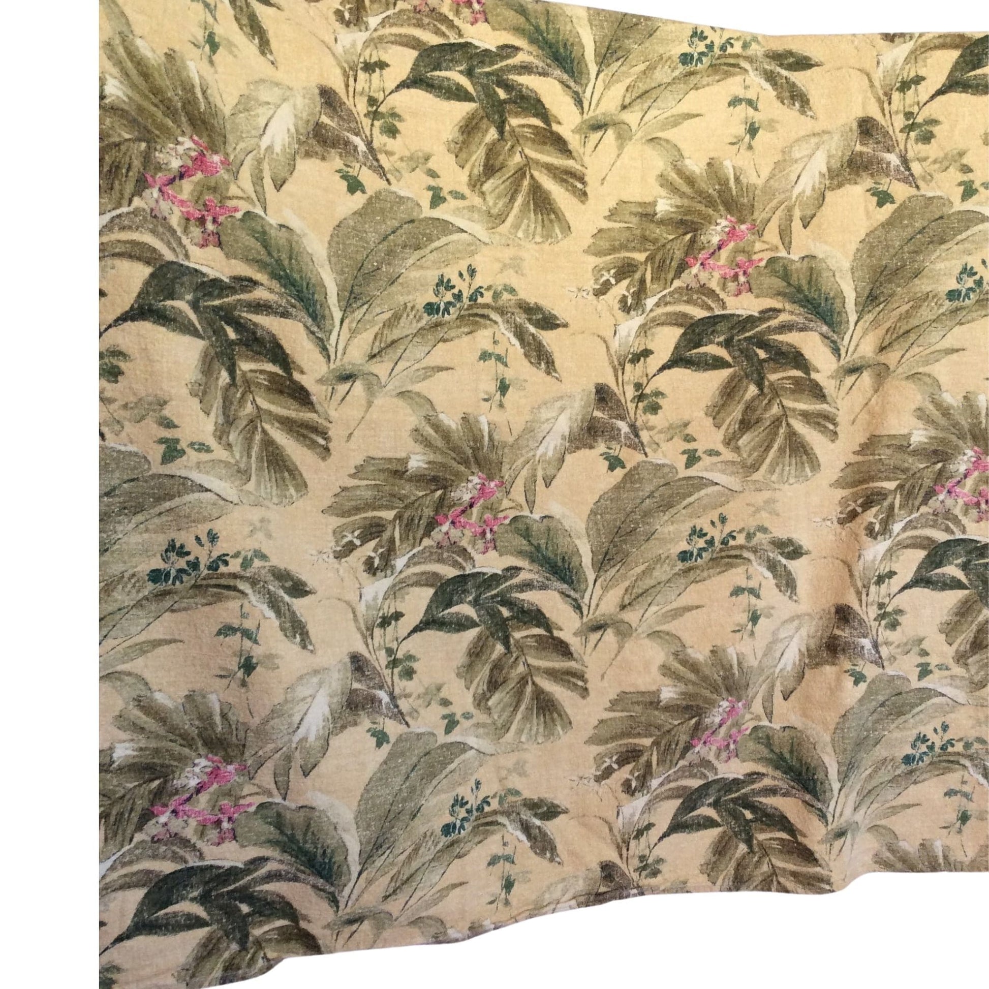 Tropical Barkcloth Fabric