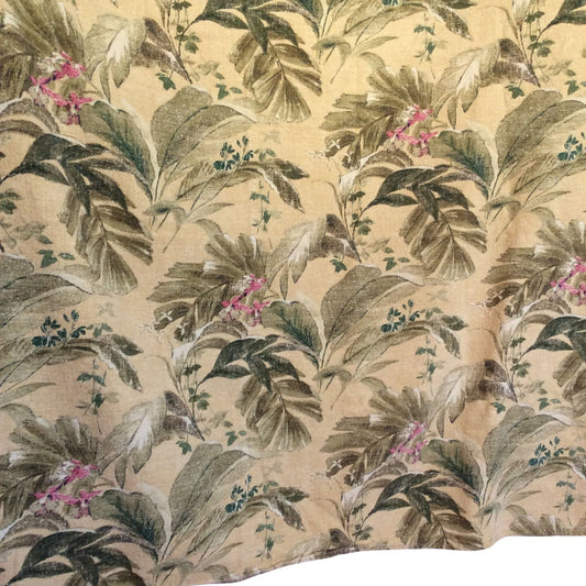 Tropical Barkcloth Fabric