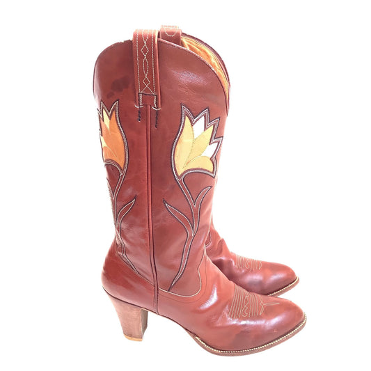 Tulip Cowboy Boots