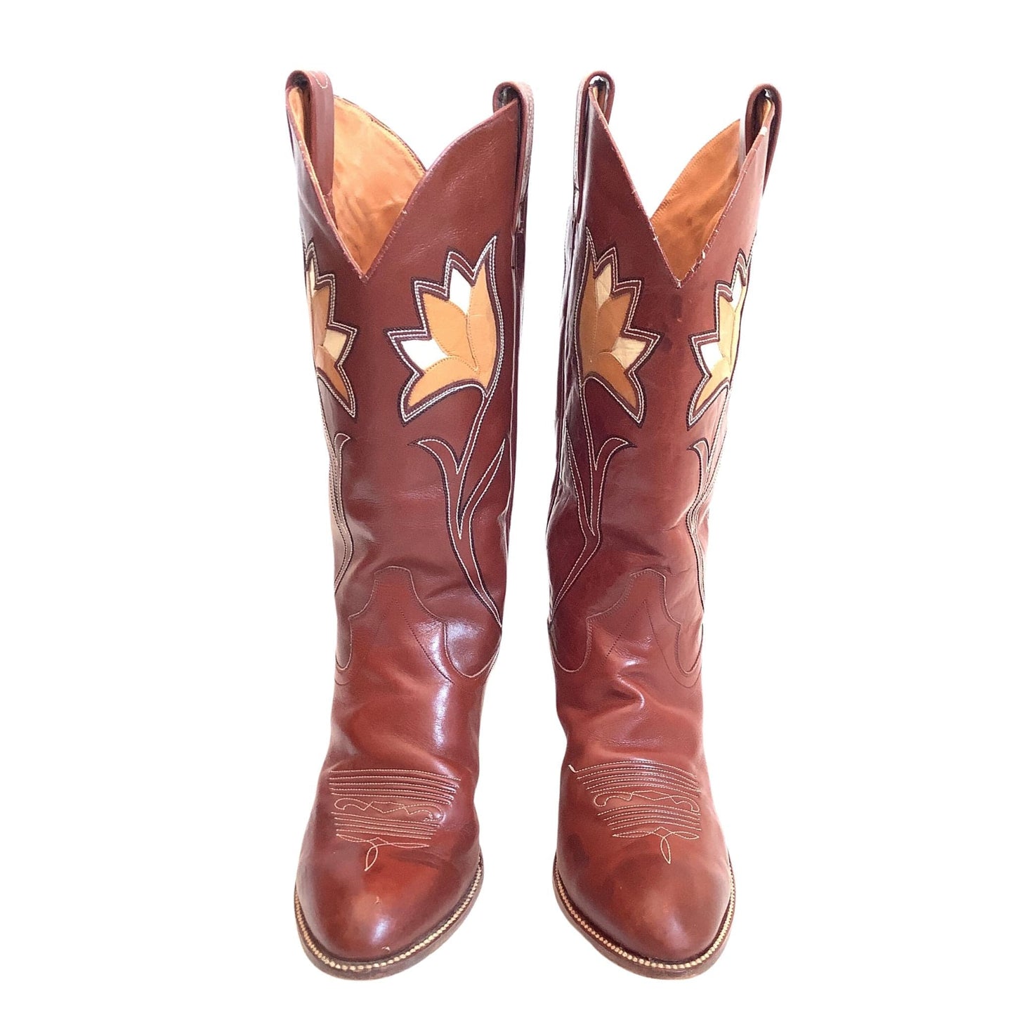 Tulip Tan Cowboy Boots