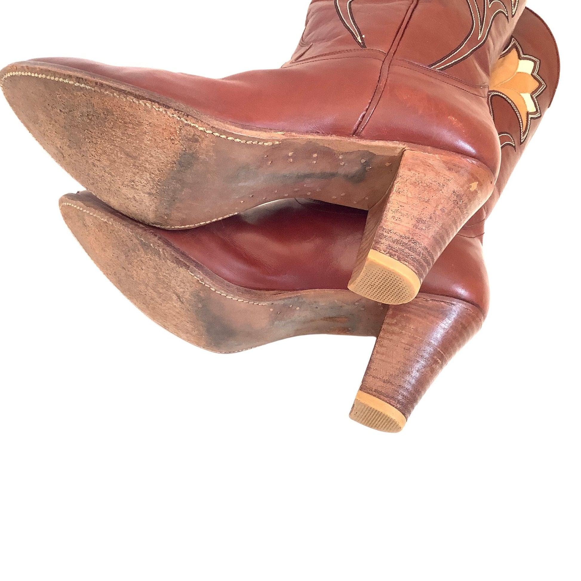 Tulip Tan Cowboy Boots