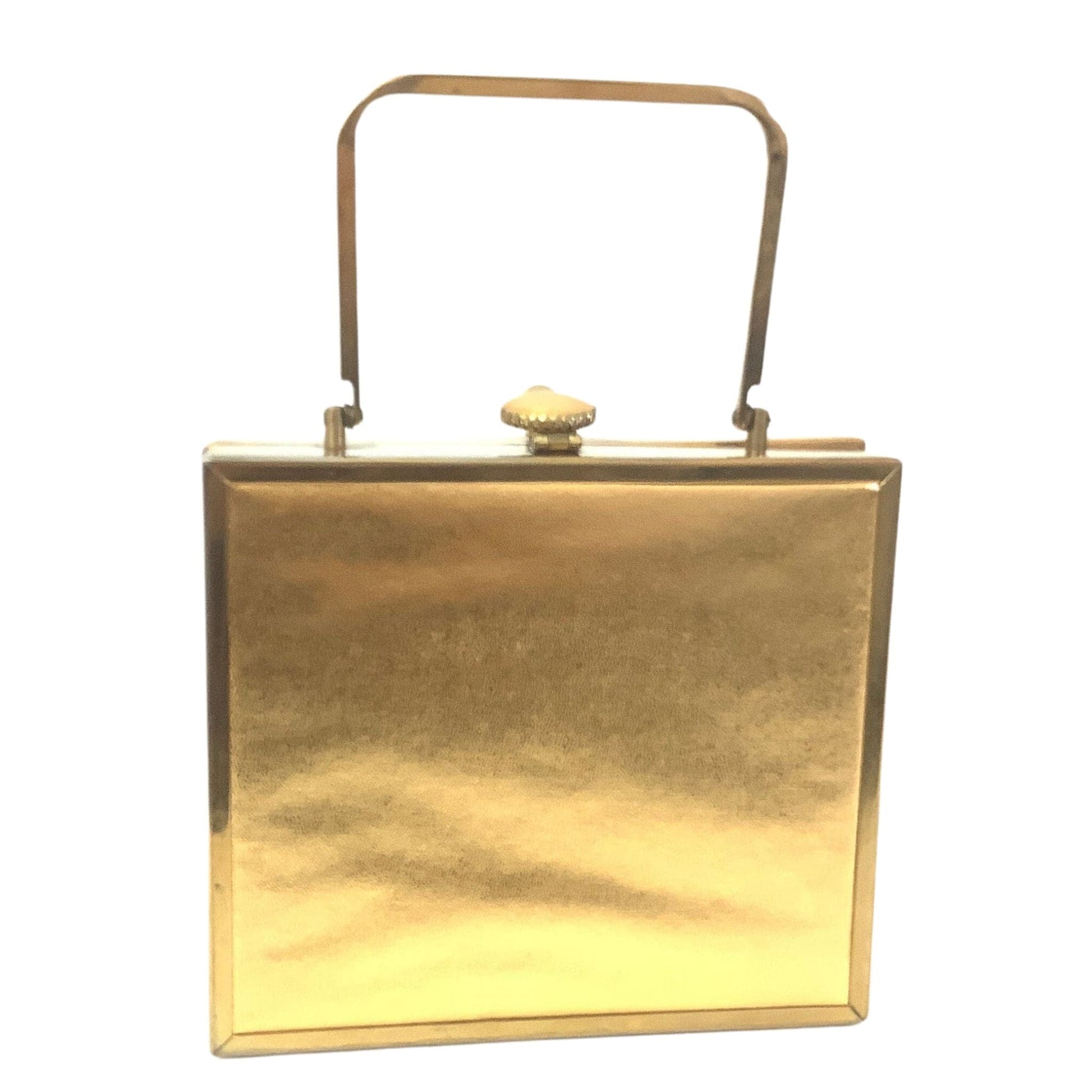 Tyrolean Gold Purse Gold / Man Made / Vintage 1960s
