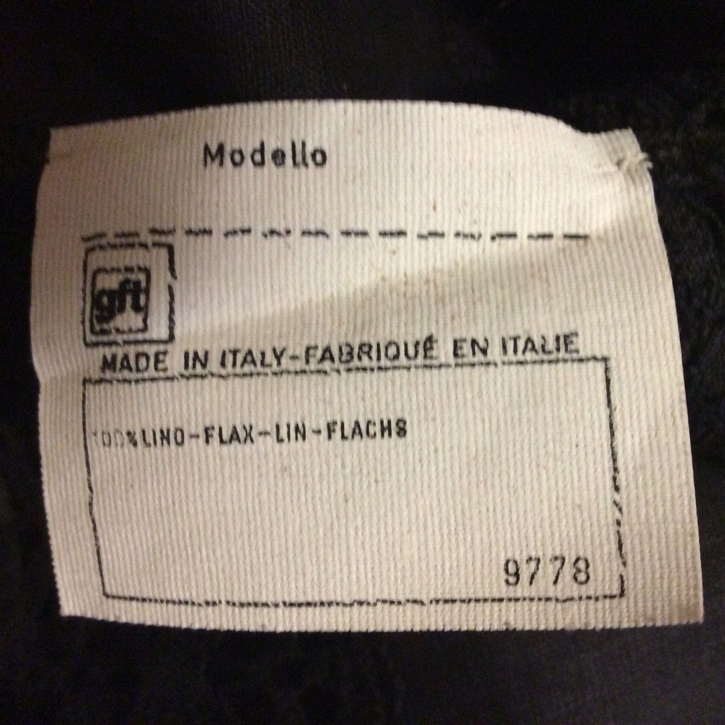 Valentino Garavani Blouse - Black Linen Crochet Trim