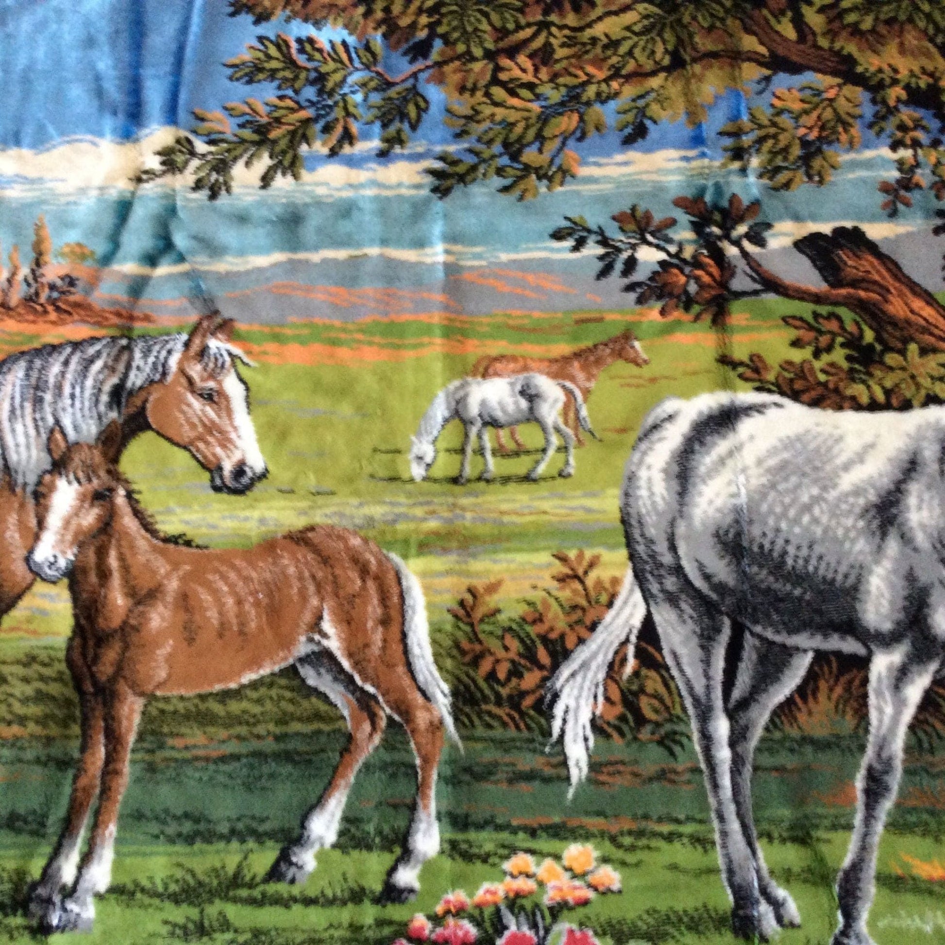 Velvet Horse Tapestry