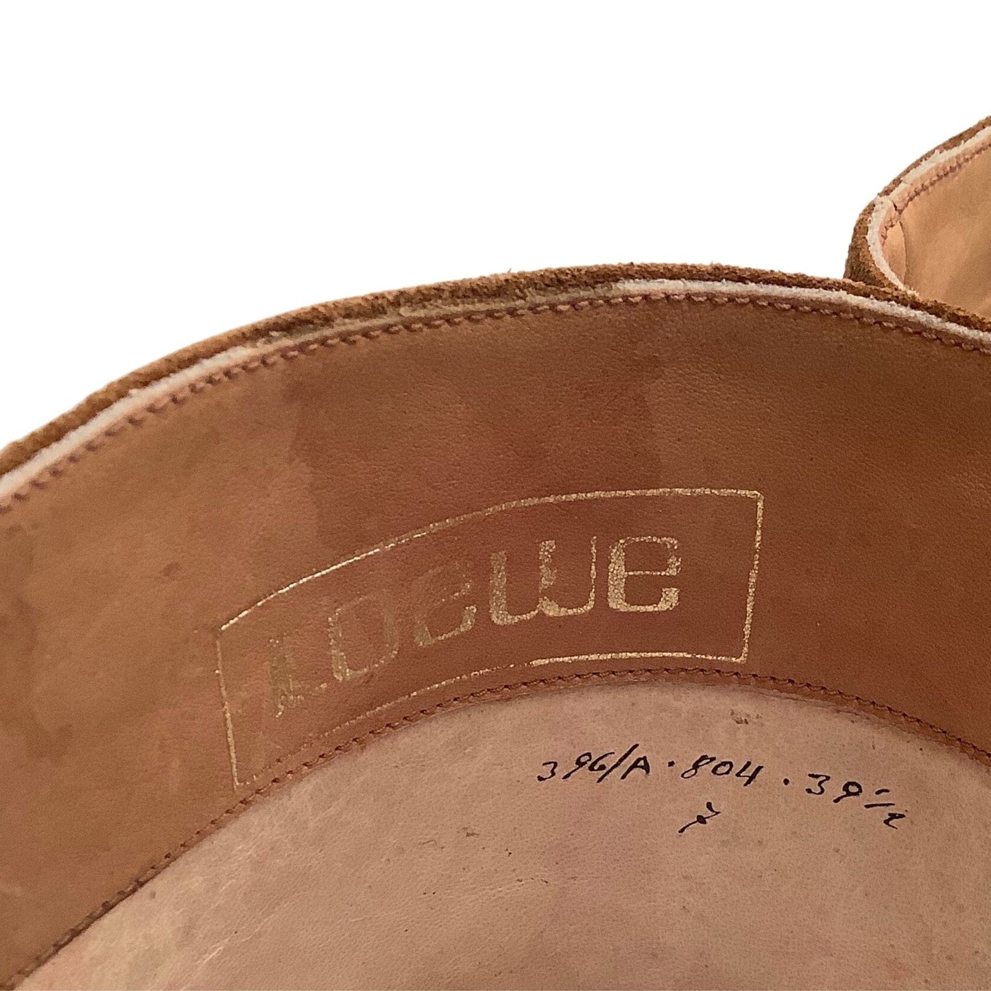 Vintage Loewe Boots 8.5 / Brown / Vintage 1960s