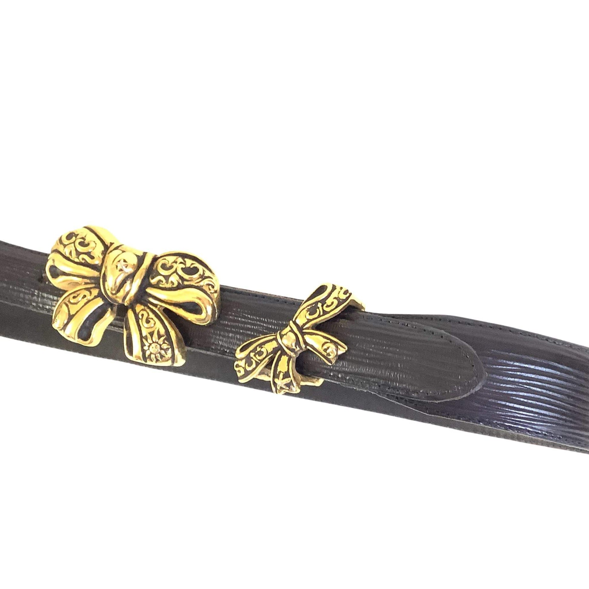 Vintage 1980s Bow Belt