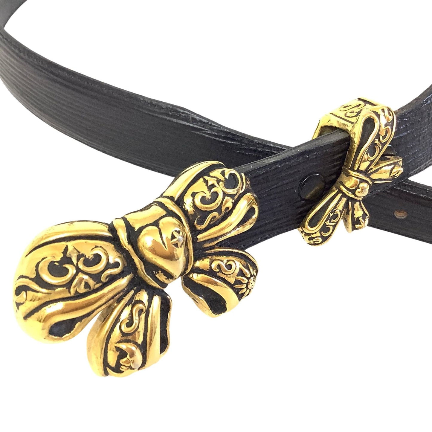 Vintage 1980s Bow Belt