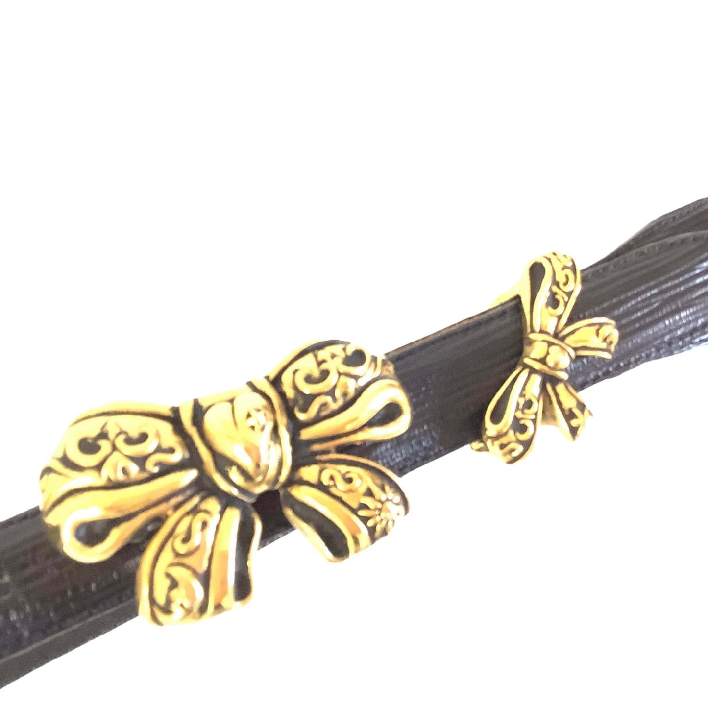 Vintage 1980s Bow Belt